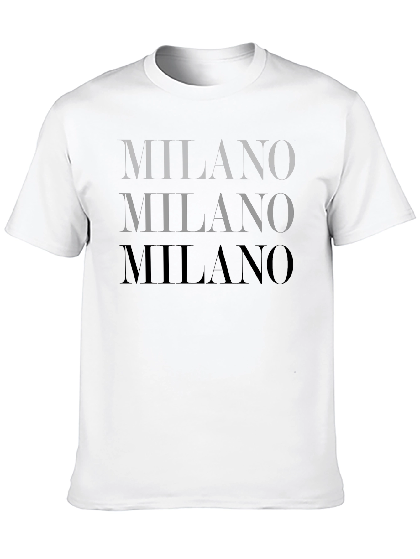 Black Men's Black Milano Graphic Tee view 10
