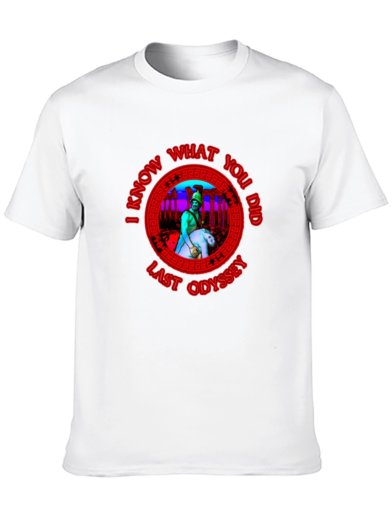 Black I Know What You Did Last Odyssey T-Shirt view 10