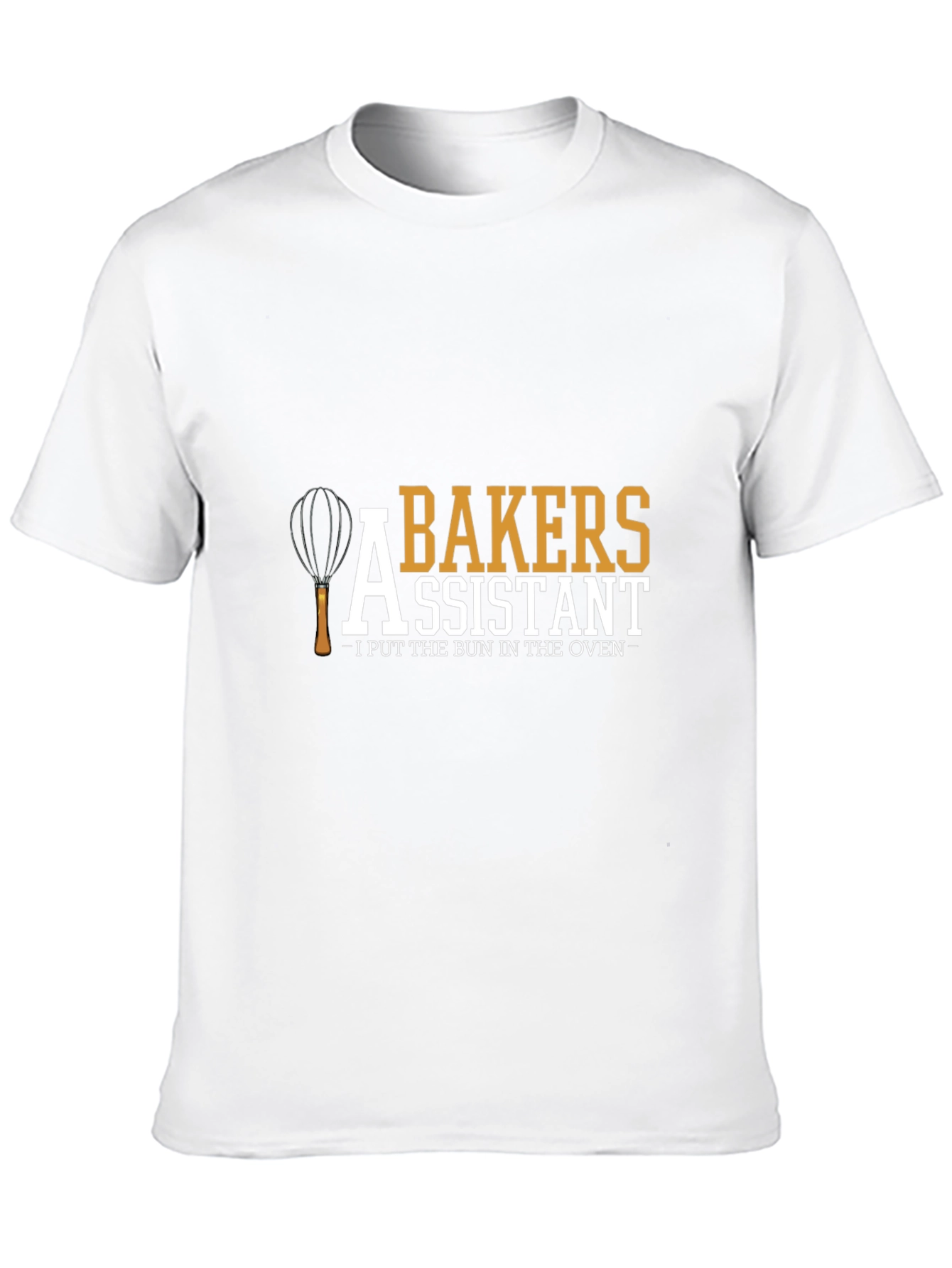 Black Baker's Assistant Novelty T-Shirt view 10