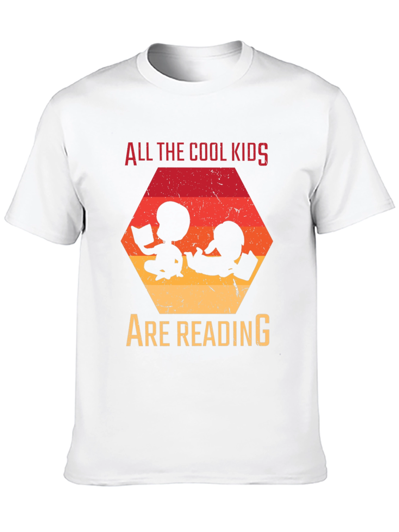 Black Cool Kids Reading Graphic Tee - Black T-Shirt view 10
