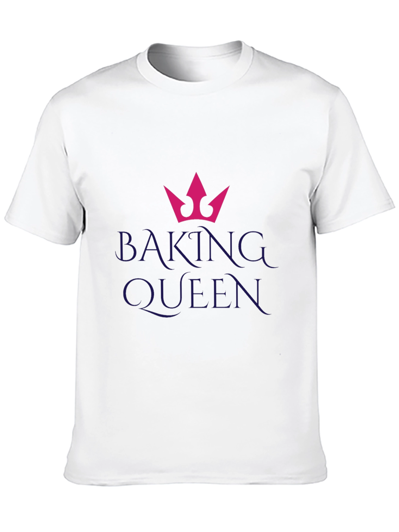 Black Baking Queen Graphic Tee - Novelty Shirt view 10