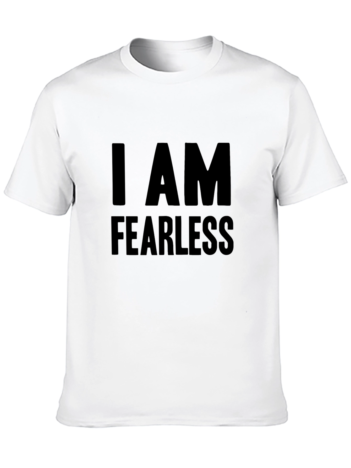 Black I AM FEARLESS Graphic Tee view 10