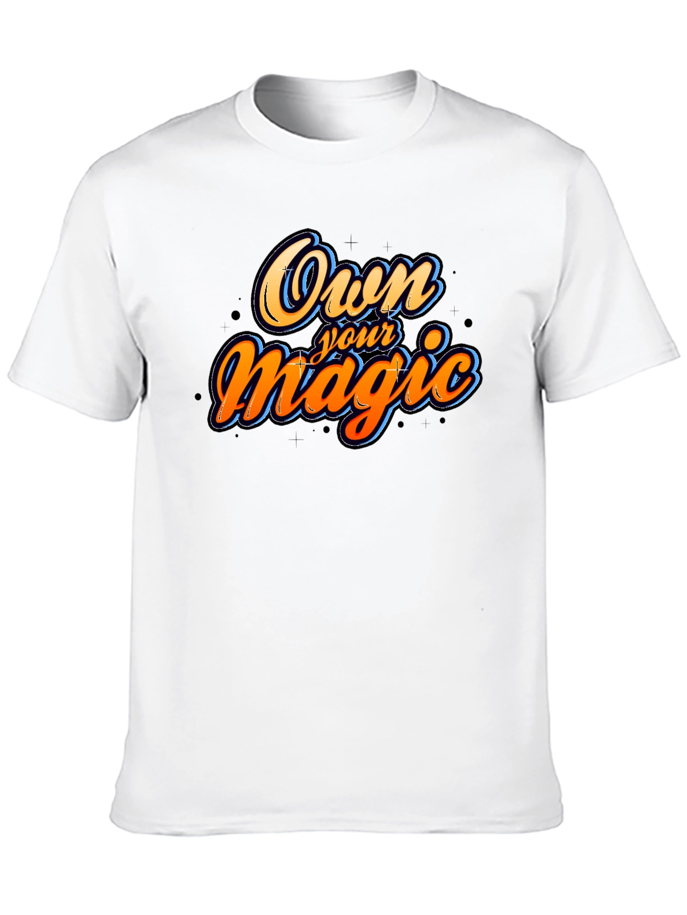 Black Own Your Magic Graphic T-Shirt - Black view 10
