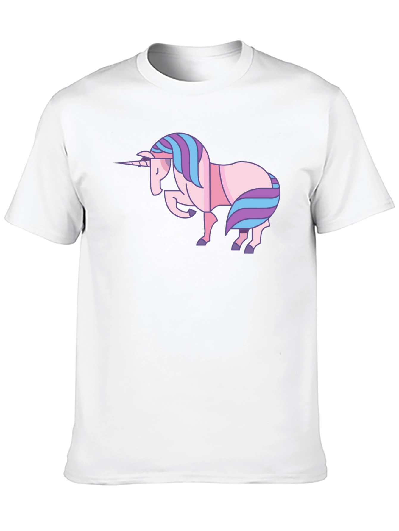 Black Unicorn Graphic Black T-Shirt - Stylish Cotton Tee view 10