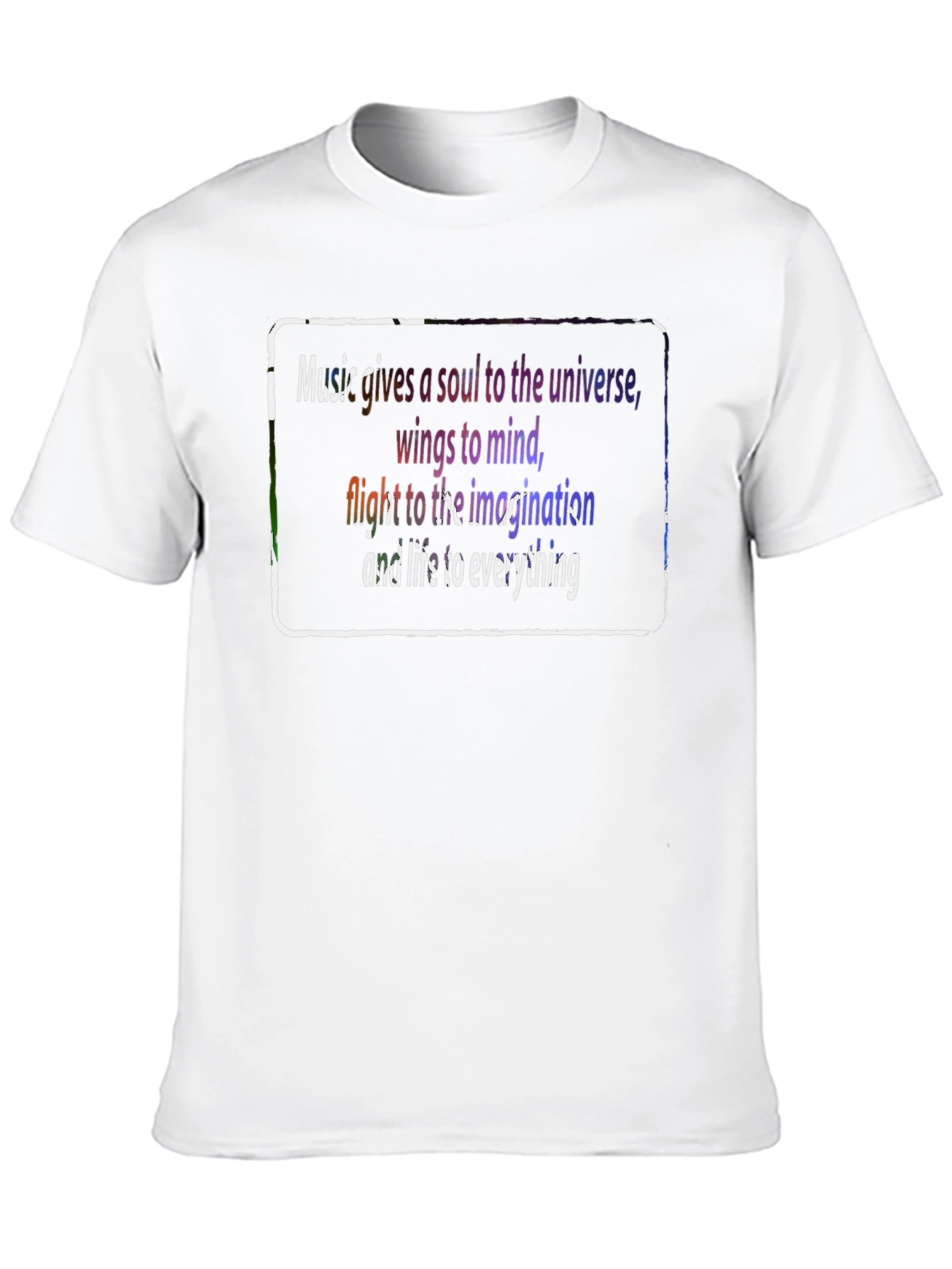 Black Music Quote T-Shirt: Soul, Mind, Imagination, Life view 10
