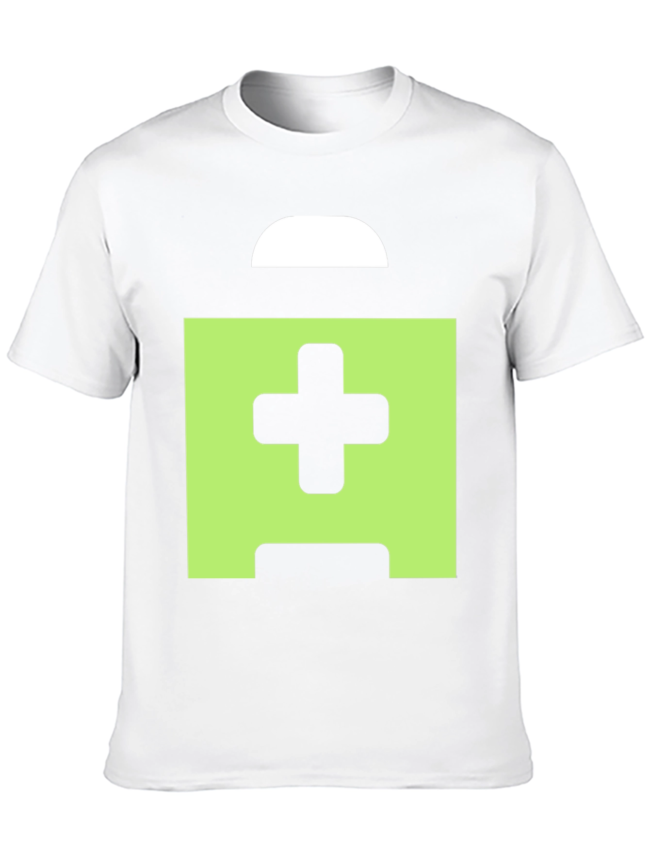 Black Pixelated Cross Graphic Black Tee Shirt view 10