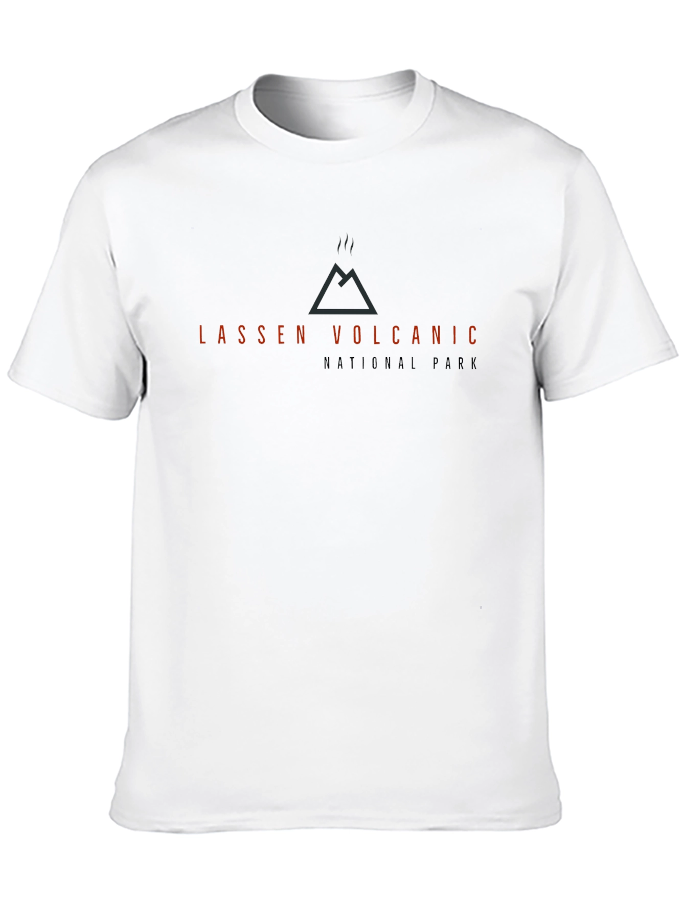 Black Lassen Volcanic National Park Graphic Tee view 10