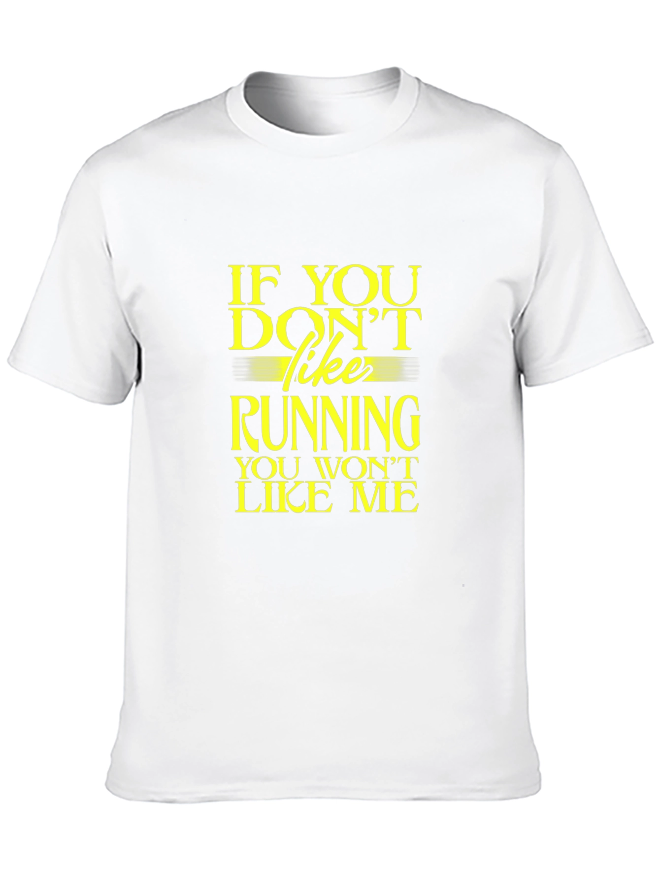 Black Funny Running T-Shirt: If You Don't Like Running... view 10