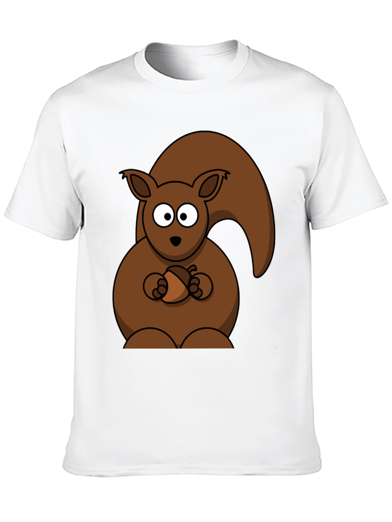 Black Funny Squirrel Nut T-Shirt view 10