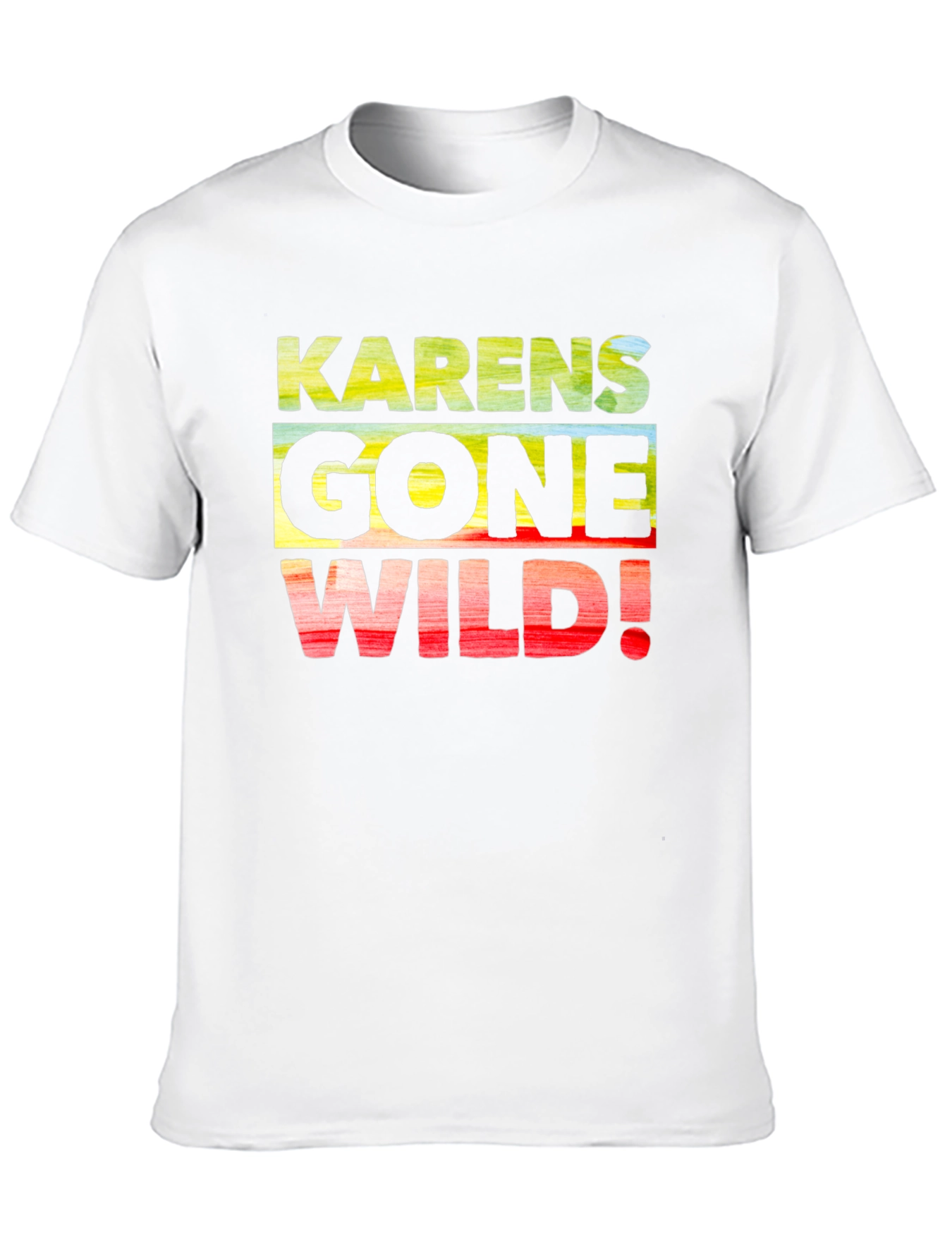 Black Karens Gone Wild Black T-Shirt view 10