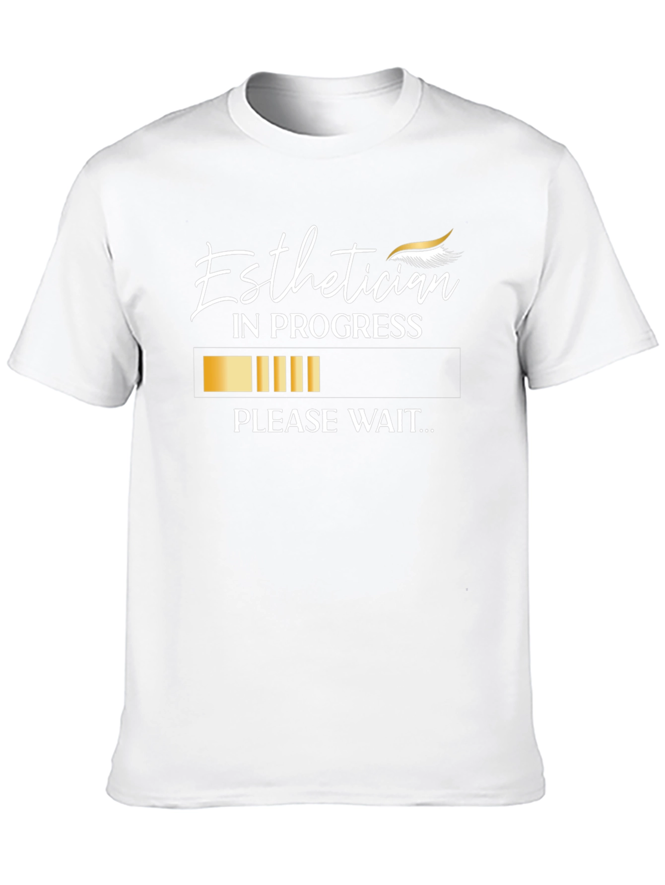 Black Esthetician in Progress Graphic Tee view 10