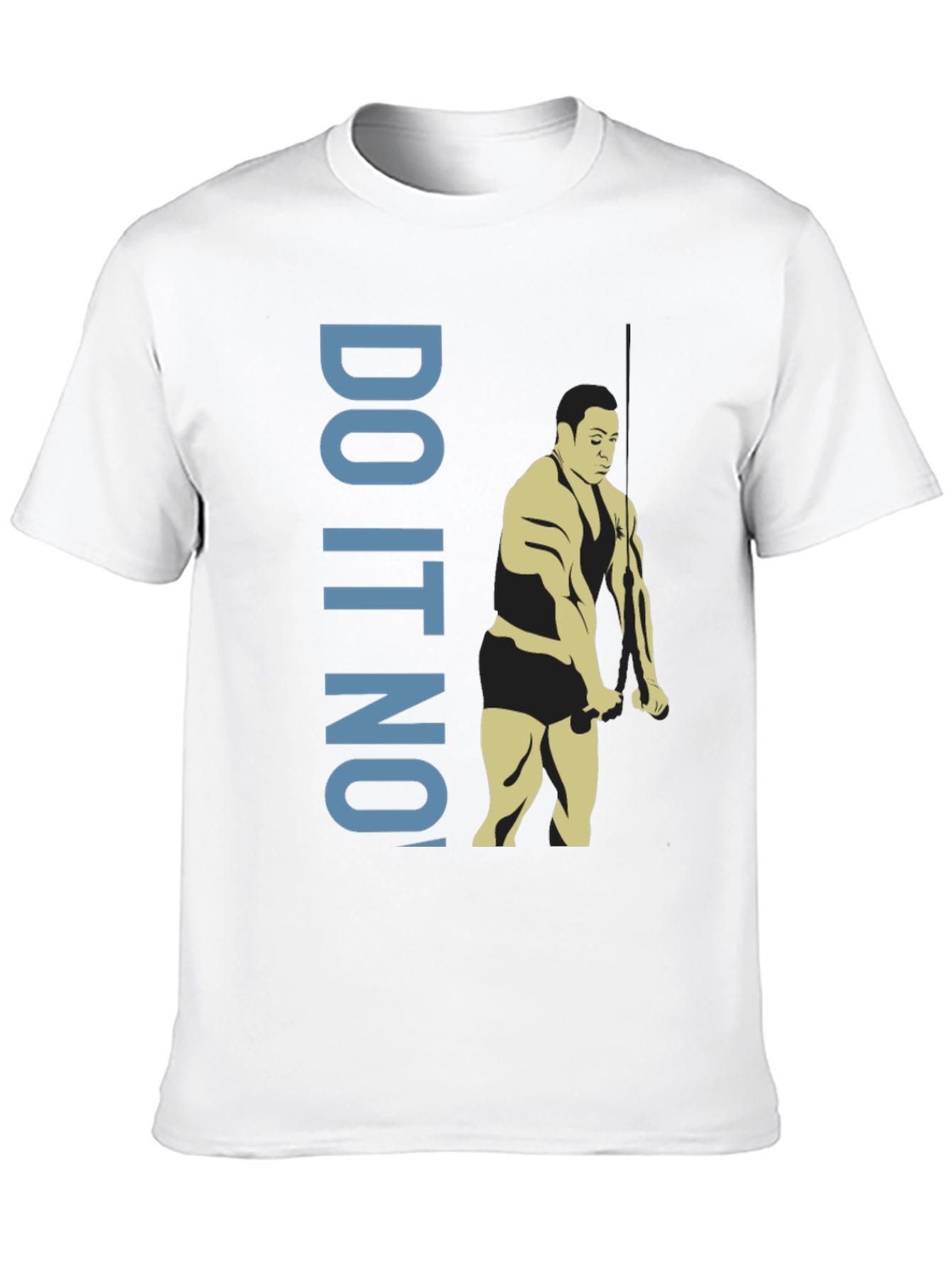 Black Do It Now Graphic Tee - Motivation Gym Shirt view 10