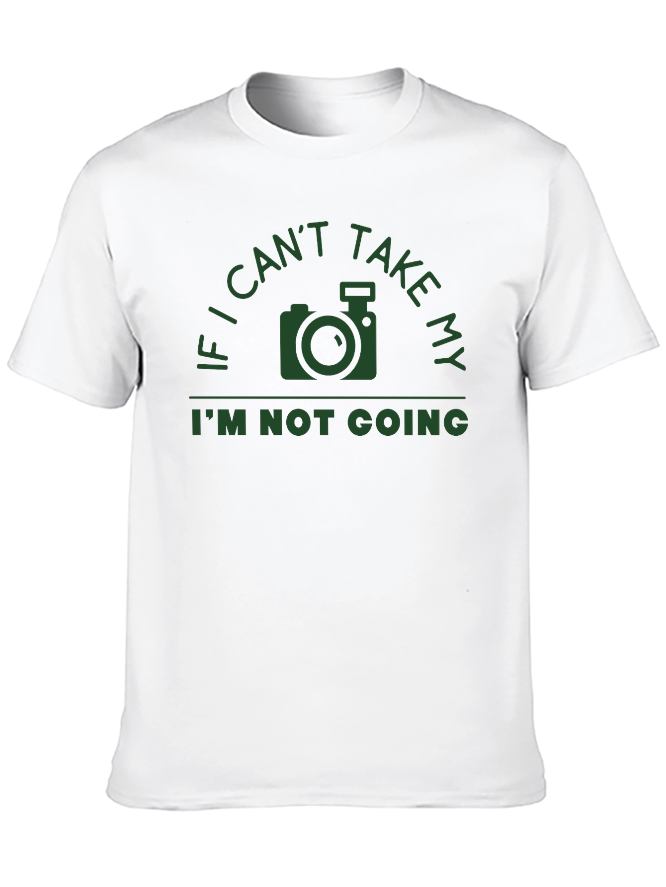 Black Photographer T-Shirt - If I Can't Take My Camera... view 10