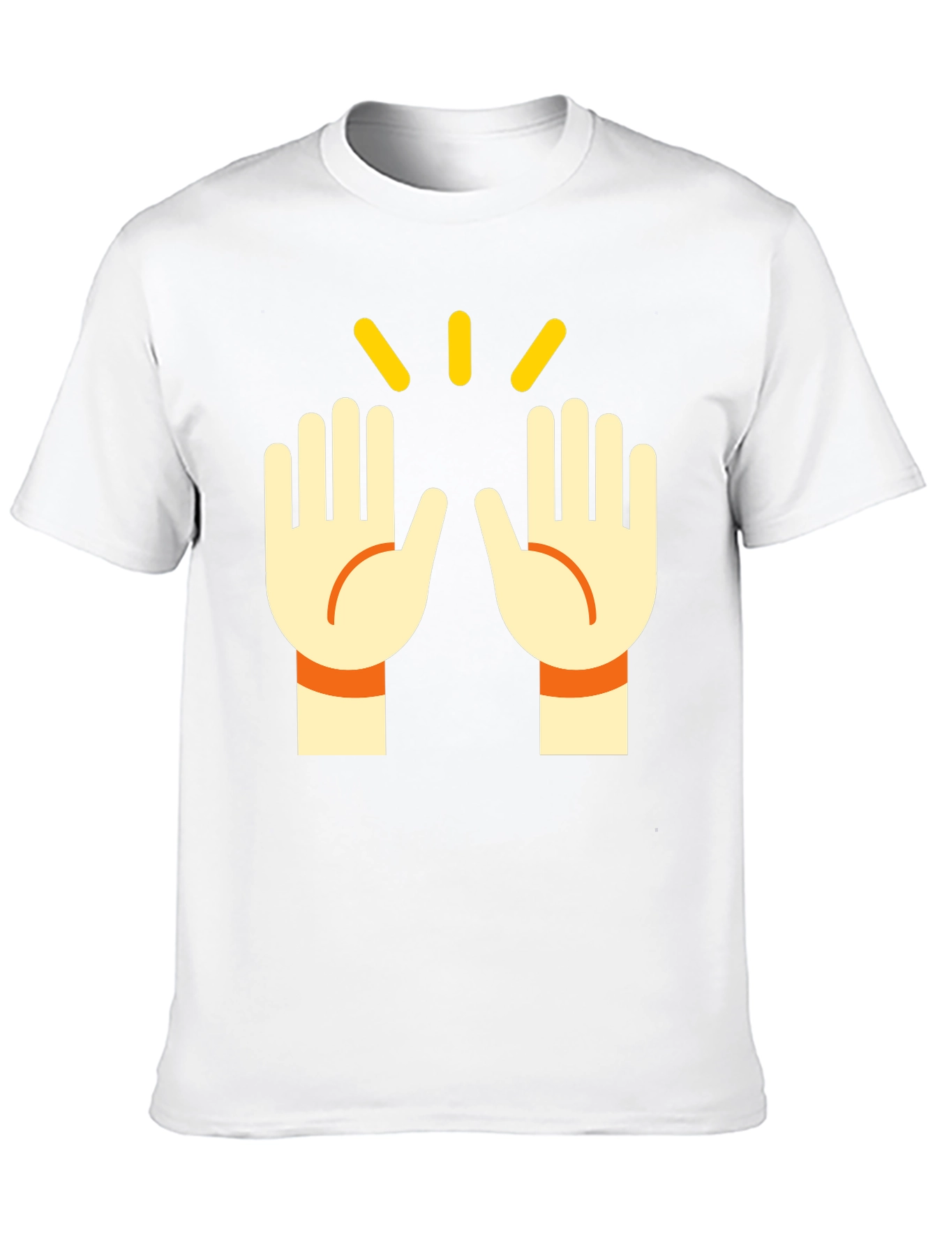 Black High Five Graphic Tee - Stylish Casual T-Shirt view 10