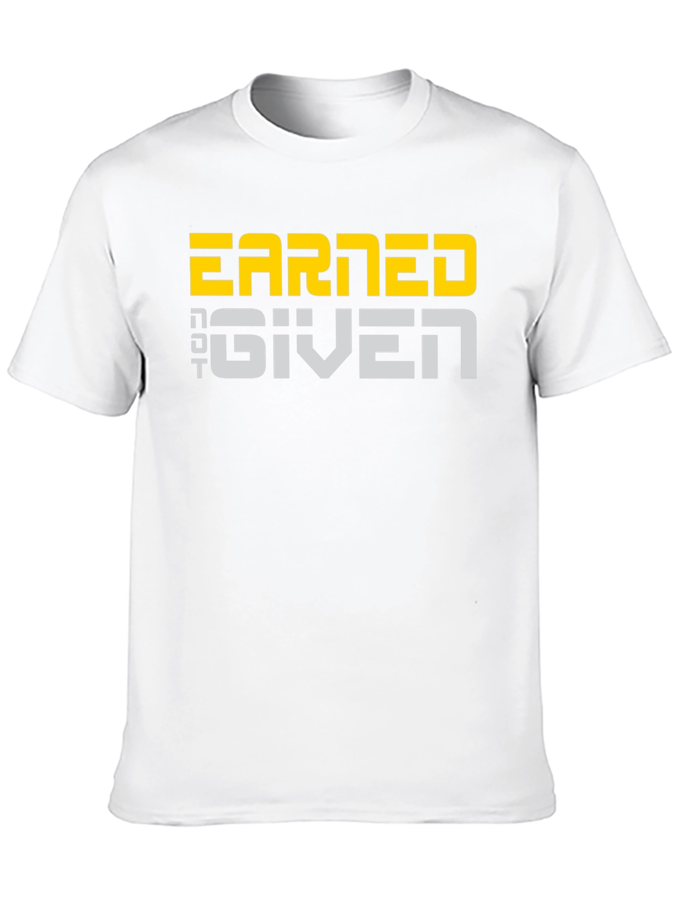 Black Earned Not Given Graphic T-Shirt view 10