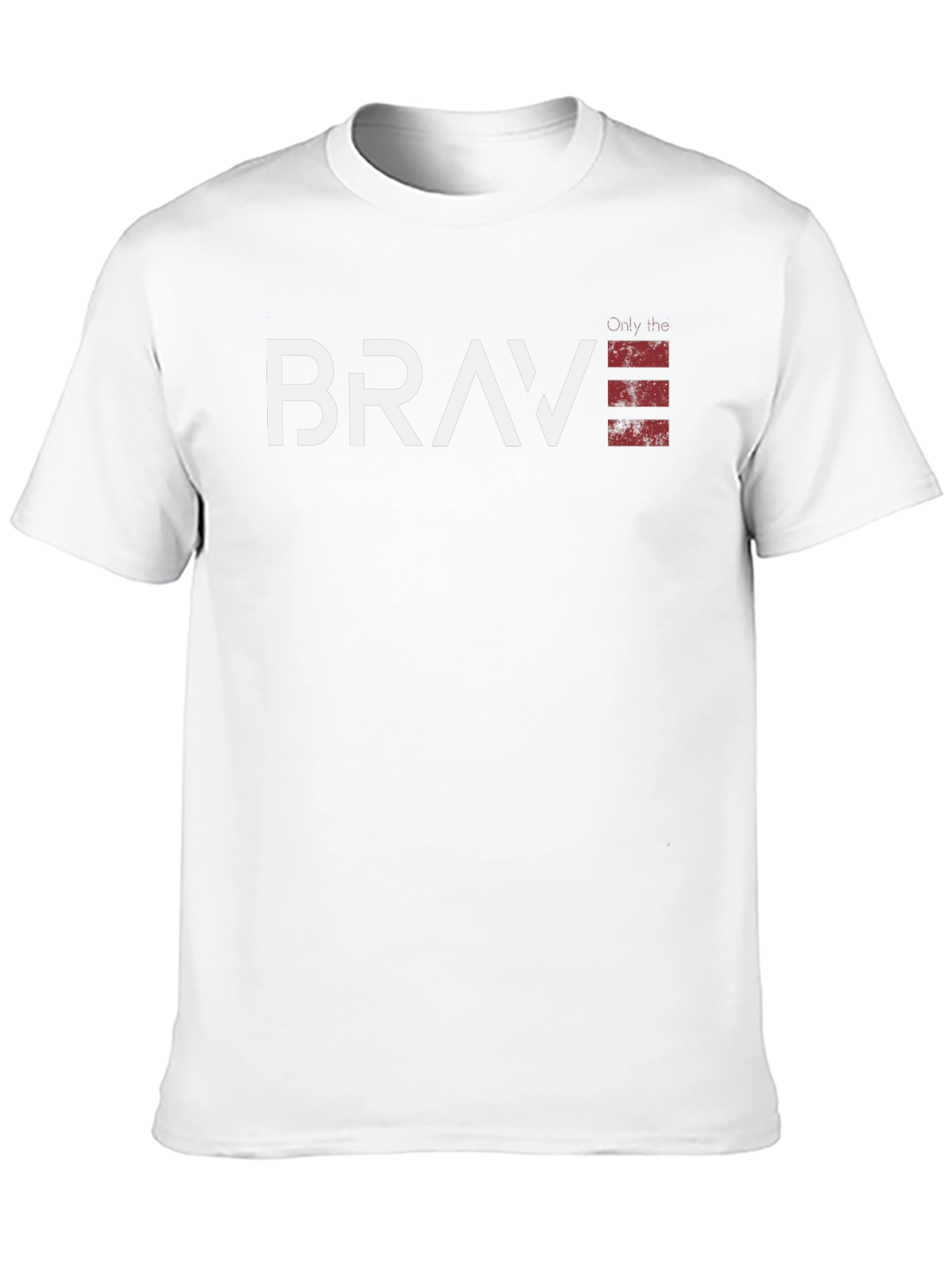 Black Brave Graphic Tee - Black Cotton Blend view 10