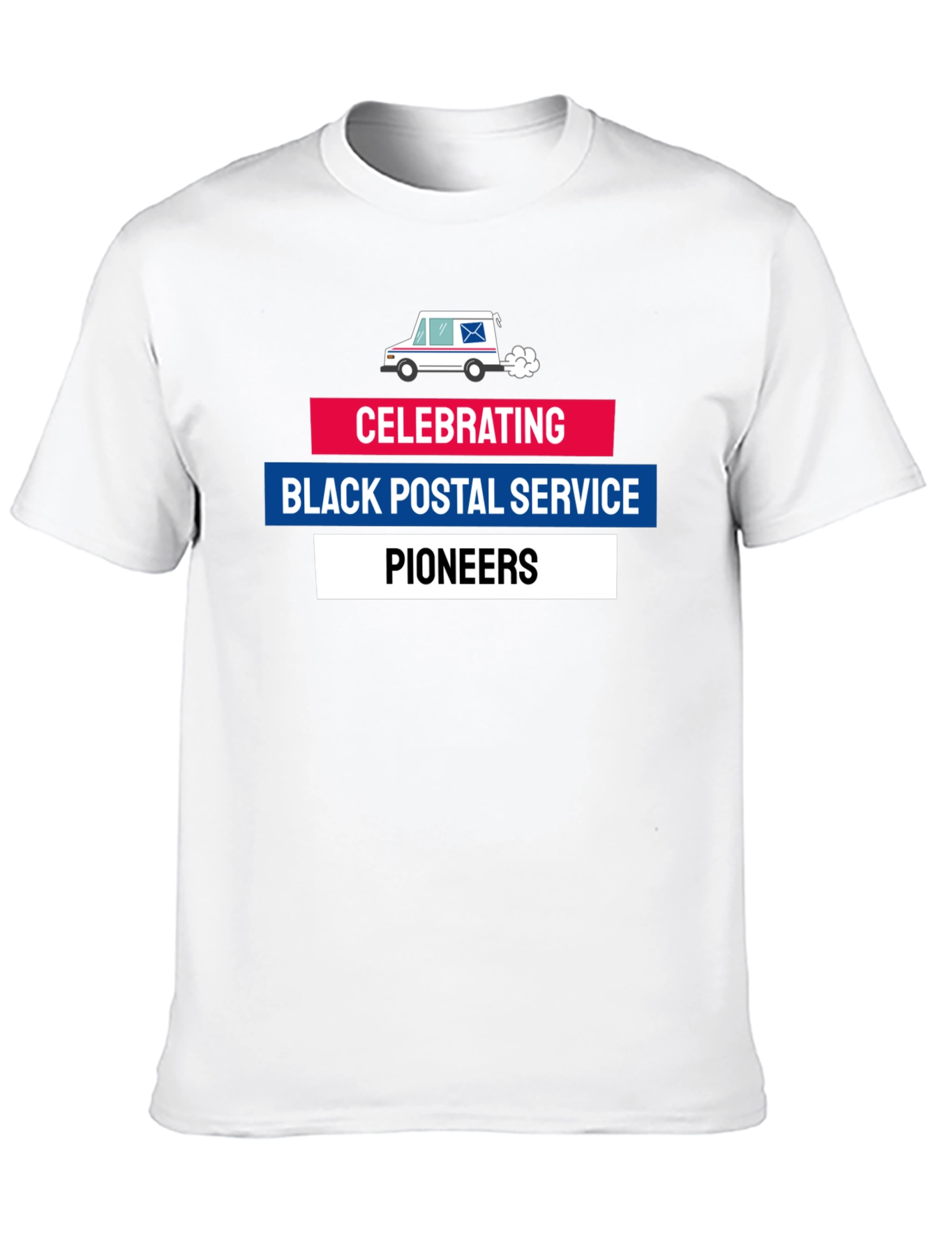 Black Postal Service Pioneers T-Shirt - 10