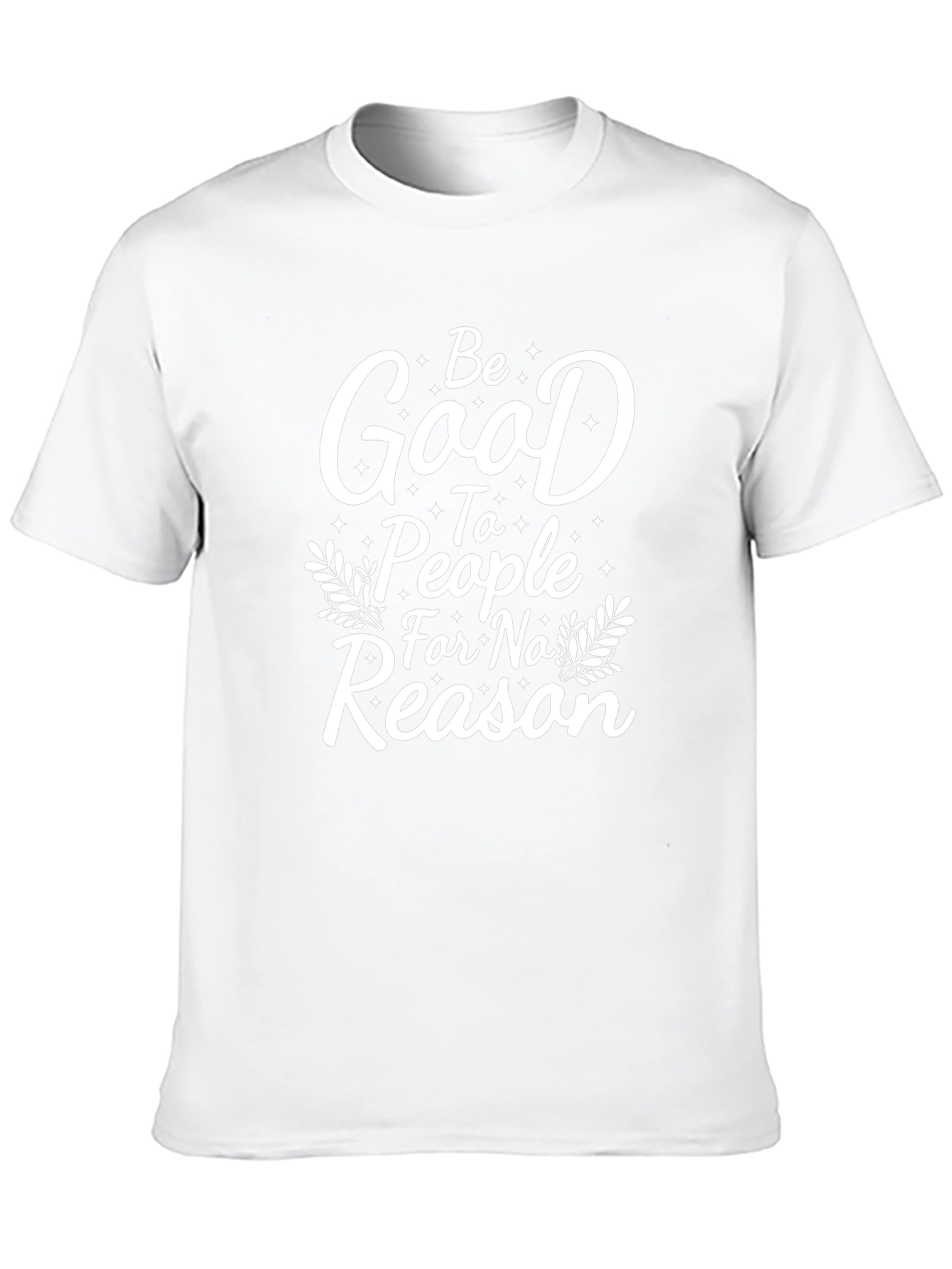 Black Be Good T-Shirt - Black Cotton Blend Graphic Tee view 10
