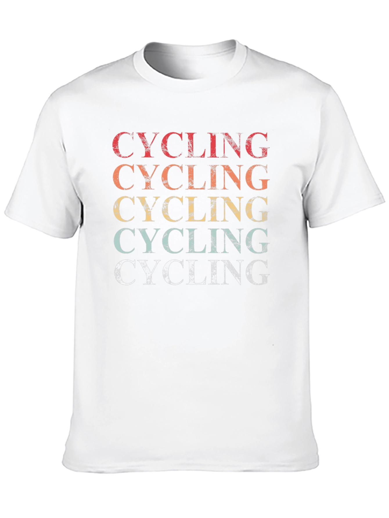 Black Retro Cycling Graphic Tee - Cool Biker Shirt view 10