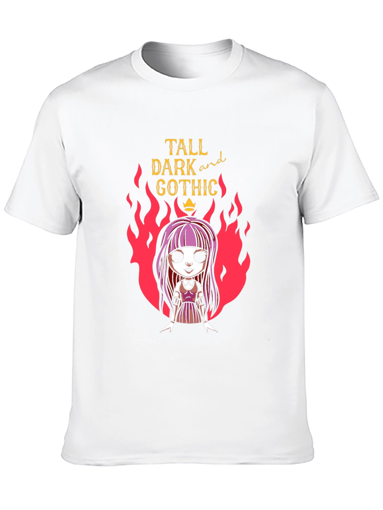 Black Tall, Dark & Gothic T-Shirt view 10