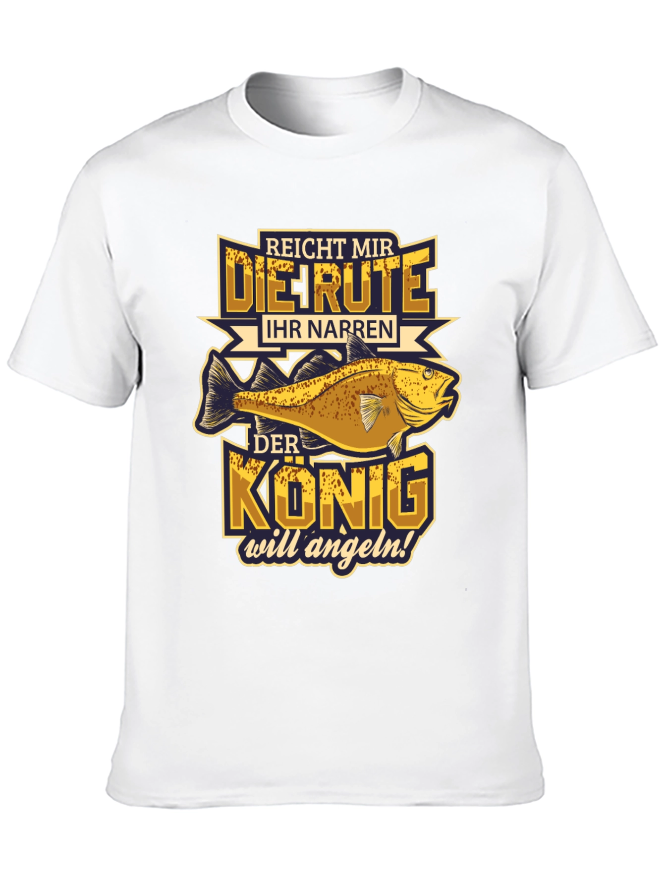 Black King Fishing Graphic T-Shirt view 10