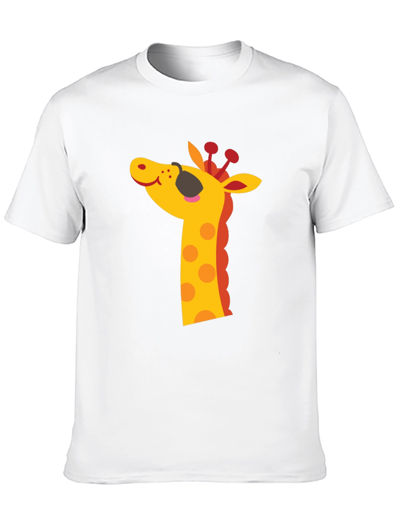 Black Black Giraffe T-Shirt view 10