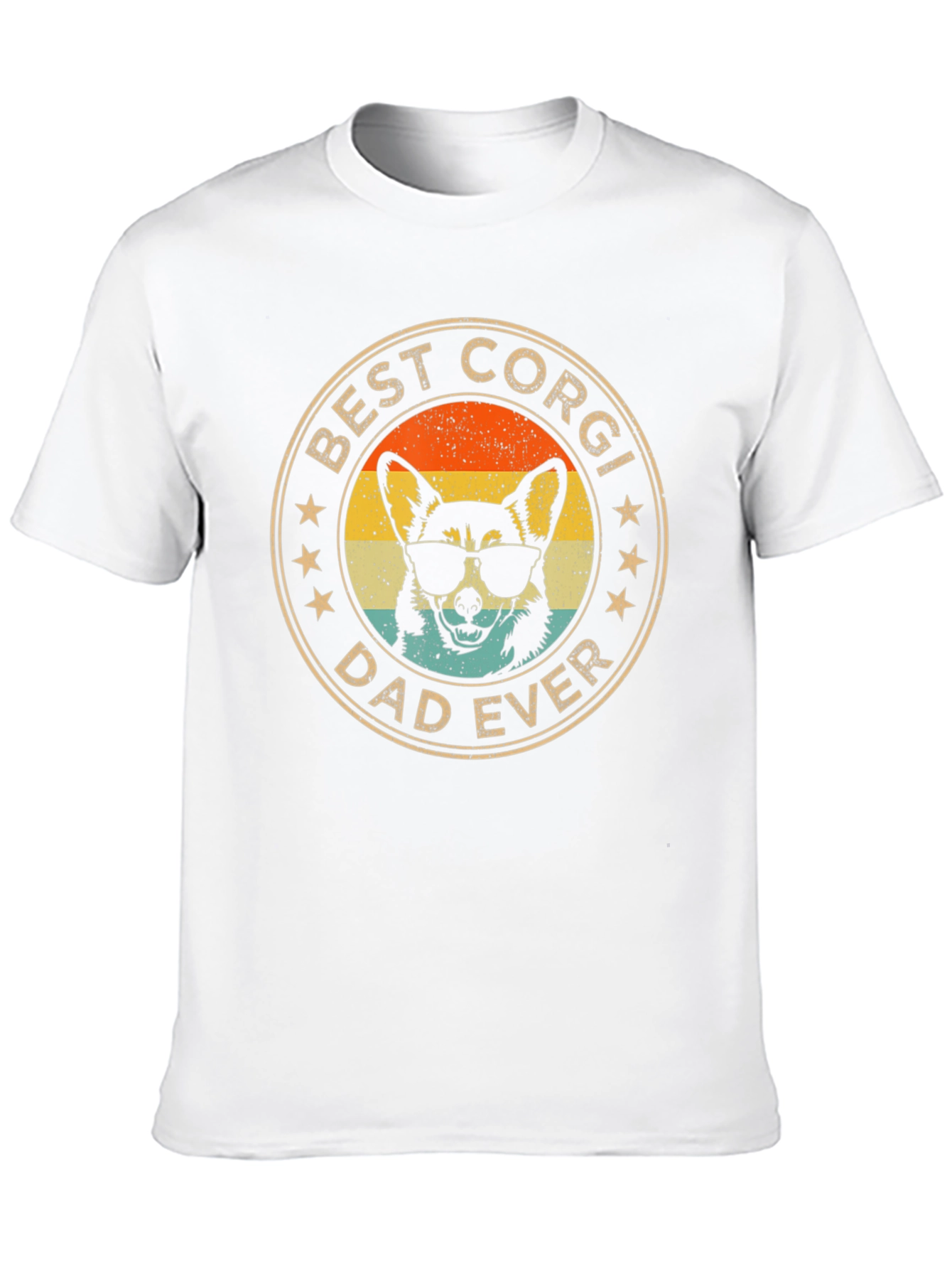 Black Best Corgi Dad Ever T-Shirt - Unique Dog Lover Gift view 10
