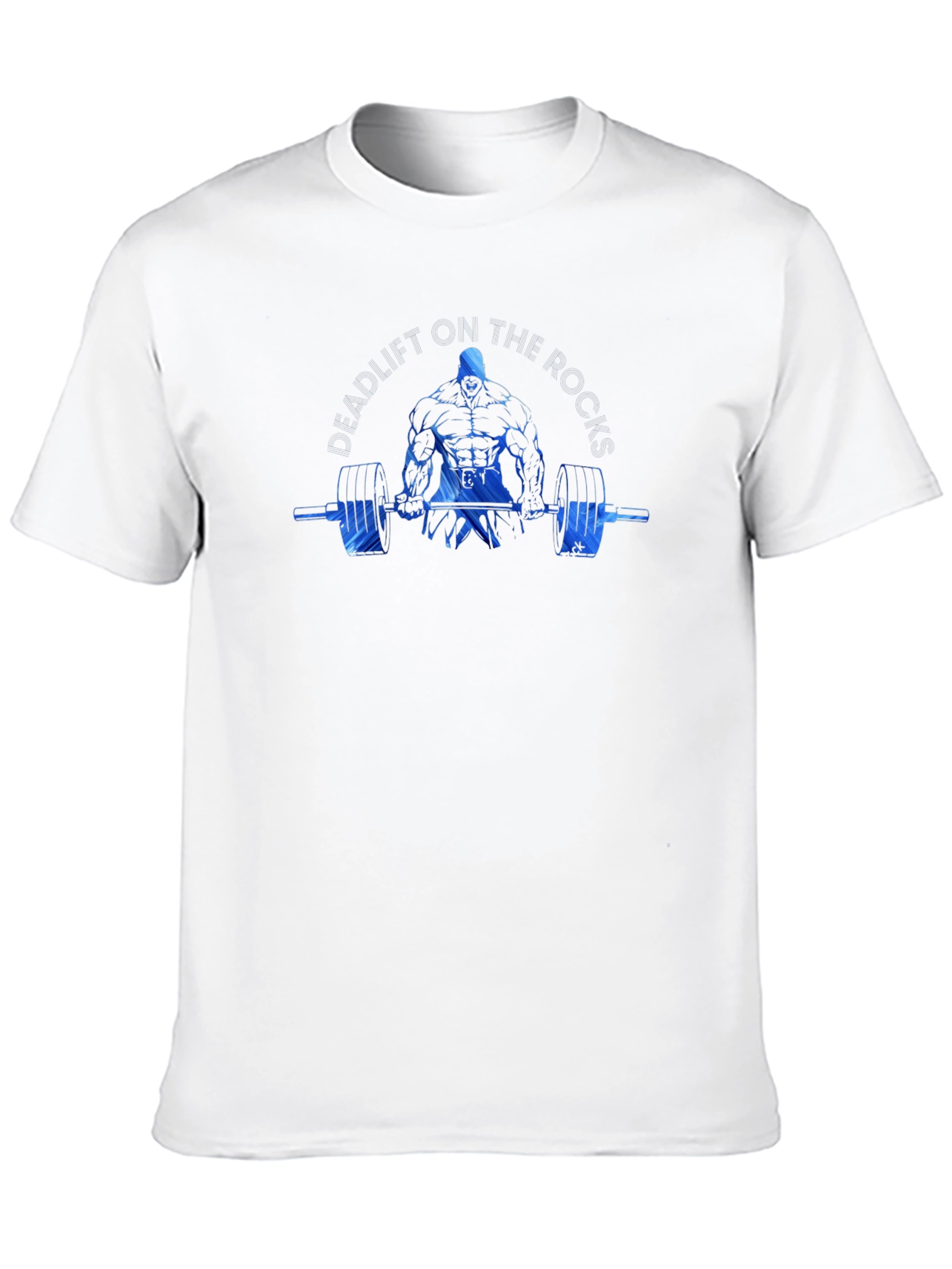 Black Weightlifting Graphic Tee - Black Cotton Blend view 10