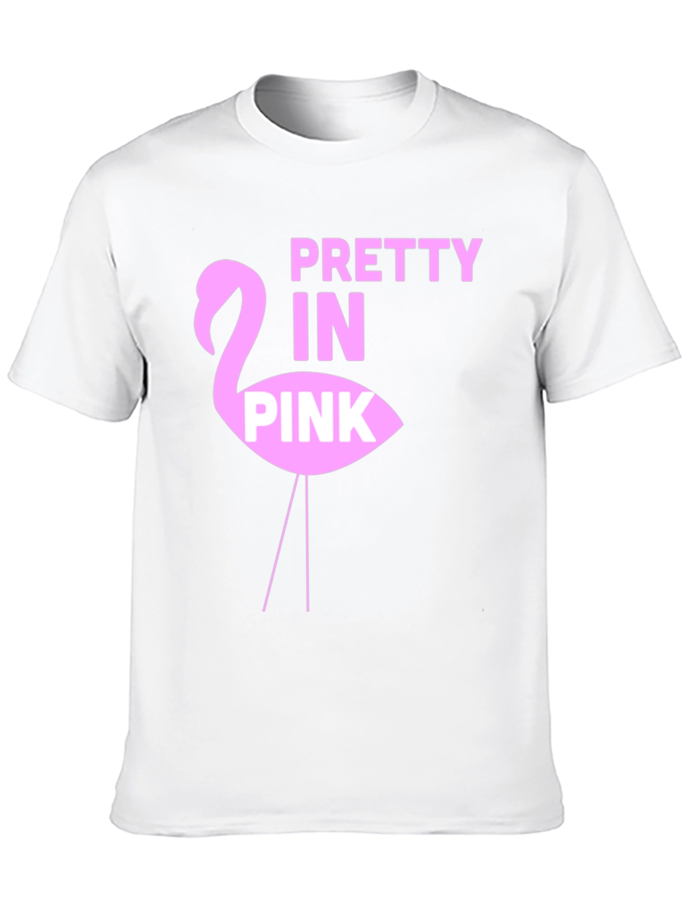 Black Pretty in Pink Flamingo Graphic Tee view 10