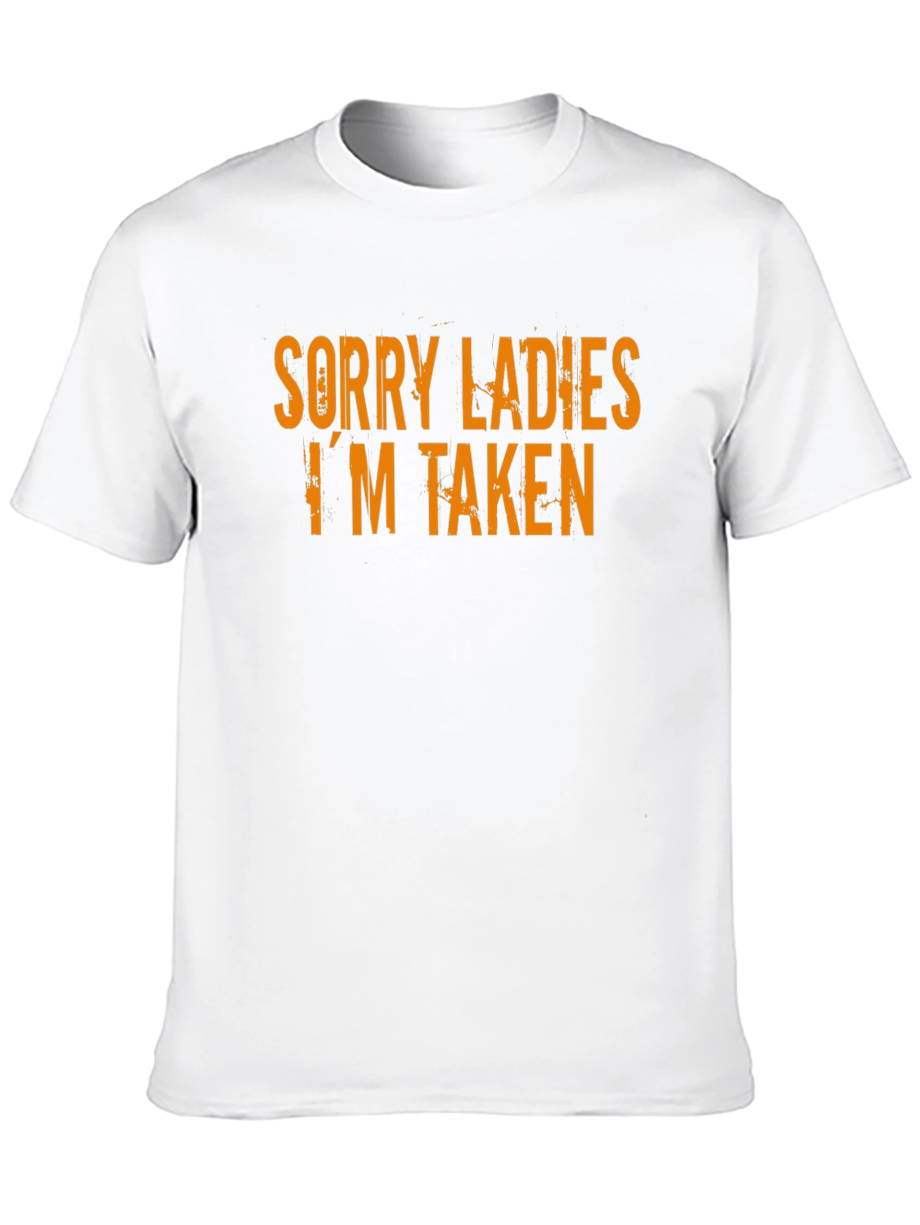 Black Sorry Ladies I'm Taken T-Shirt view 10