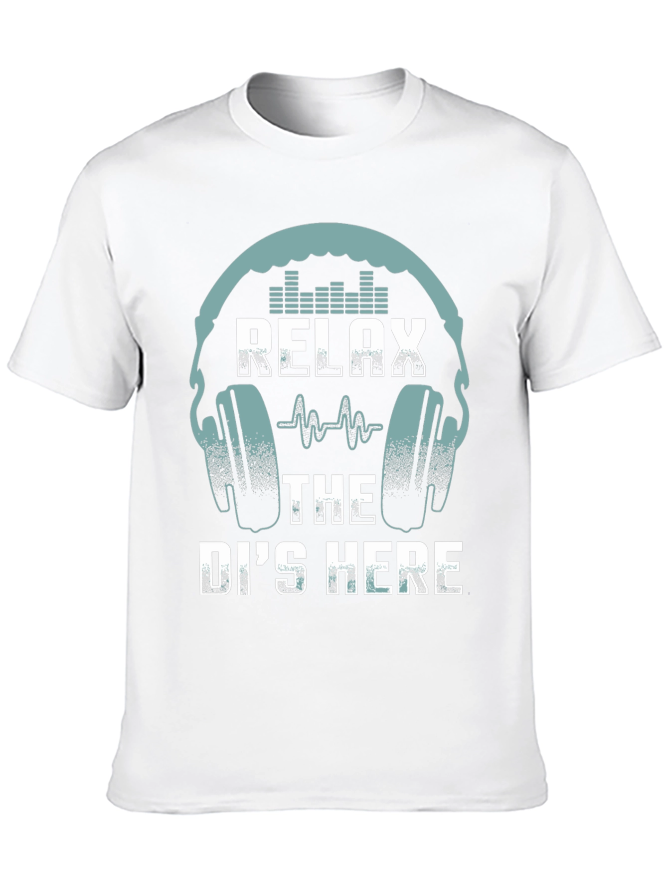 Black Relax The DJ's Here T-Shirt view 10