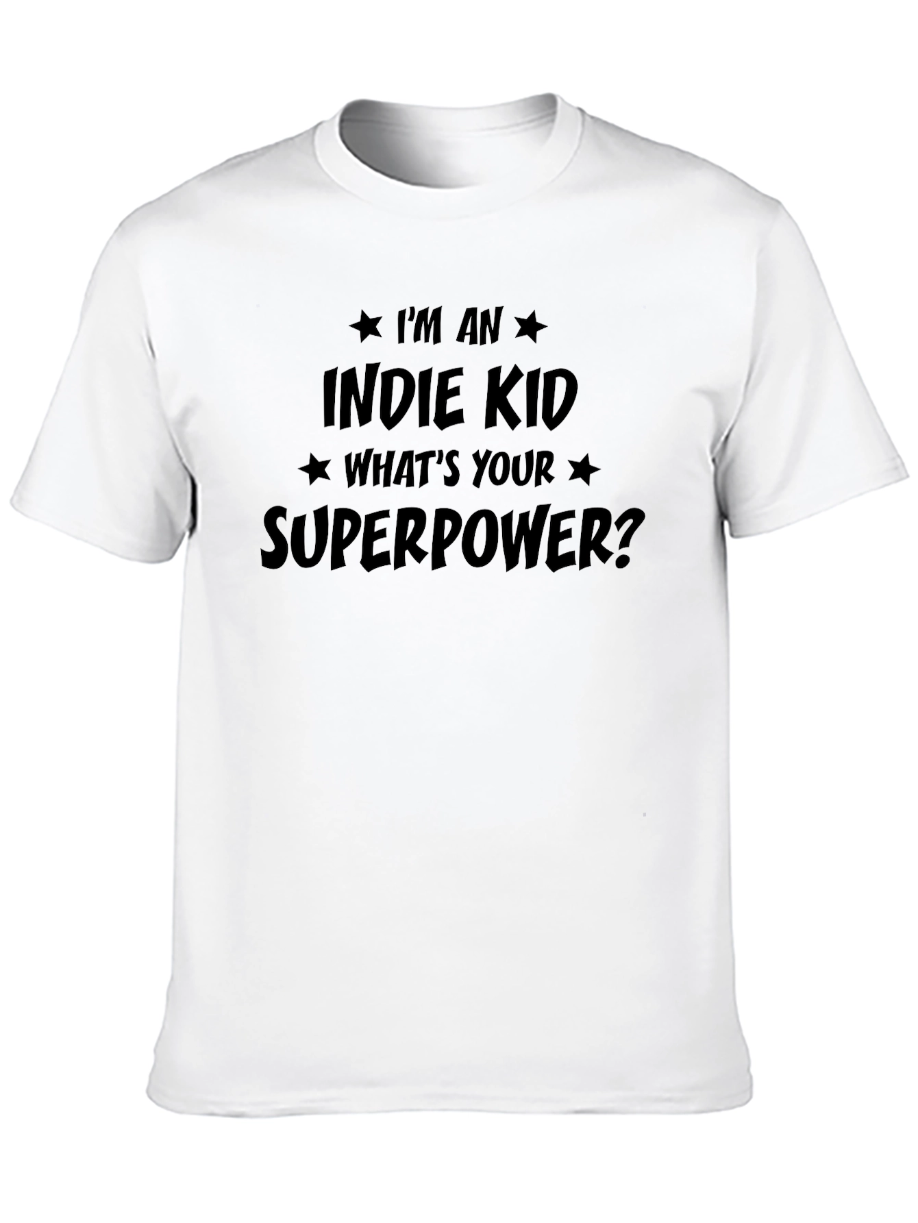 Black Indie Kid Superpower Graphic Tee view 10