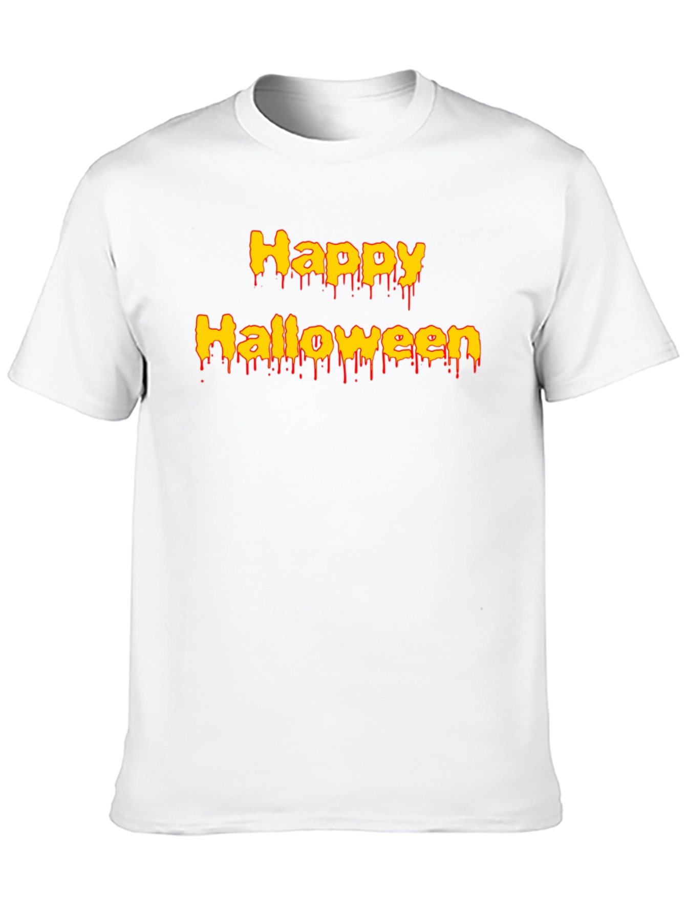 Black Happy Halloween Graphic T-Shirt view 10