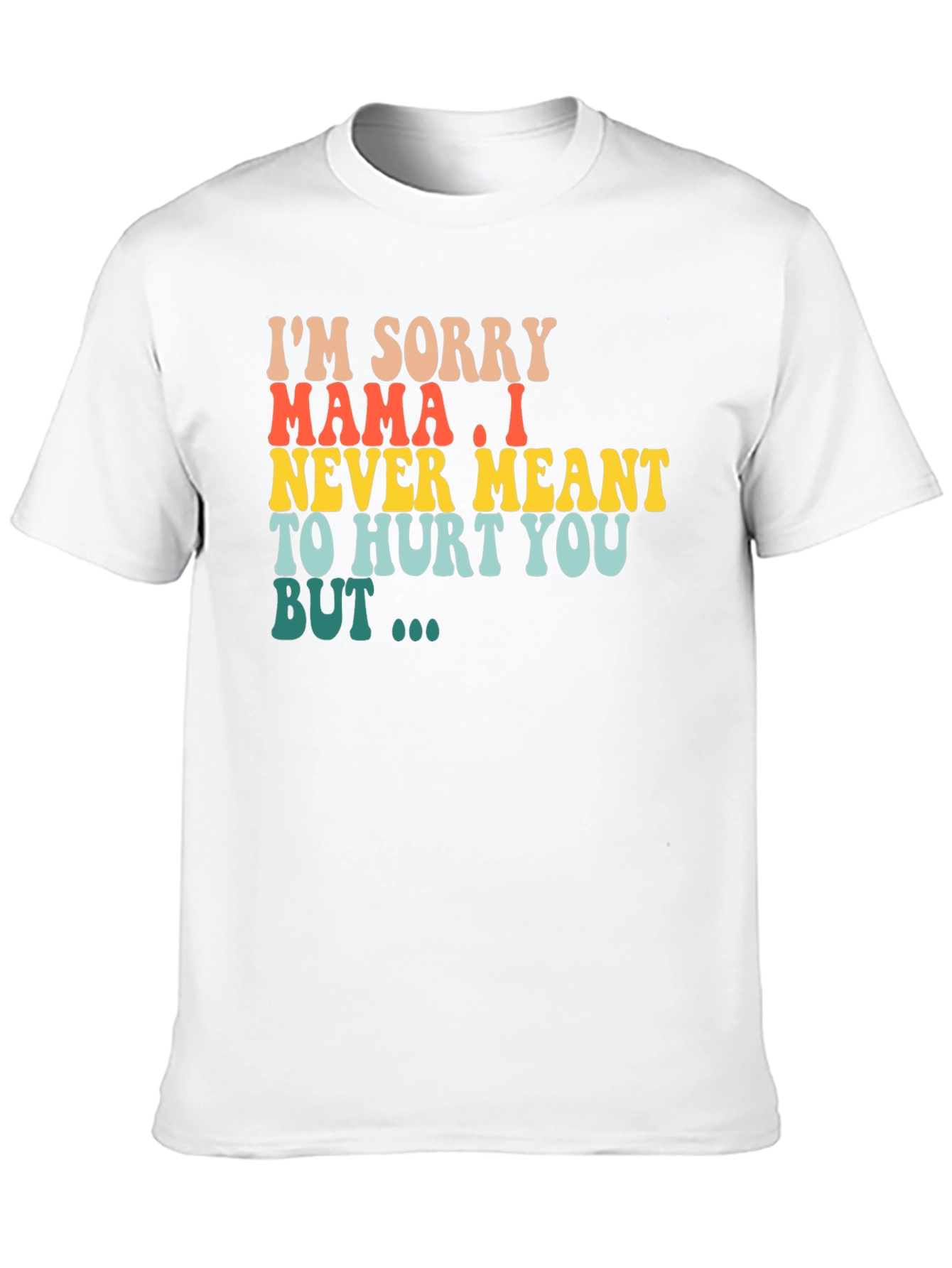 Black Retro Mama Apology Graphic Tee view 10