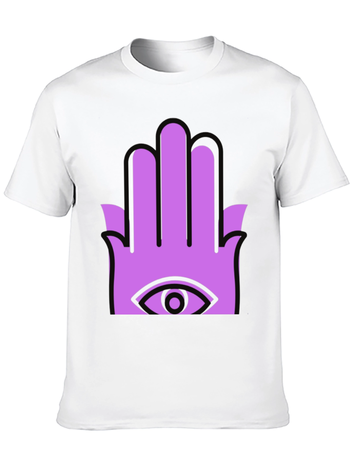 Black Eye Hand Graphic Tee - Stylish Casual Wear view 10