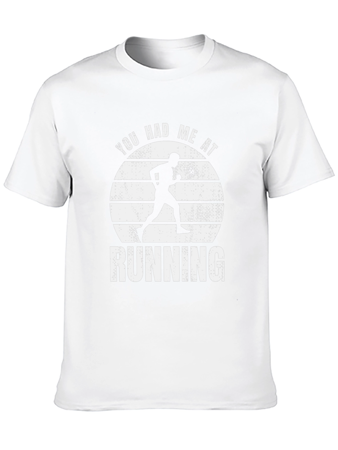 Black You Had Me At Running Graphic Tee view 10