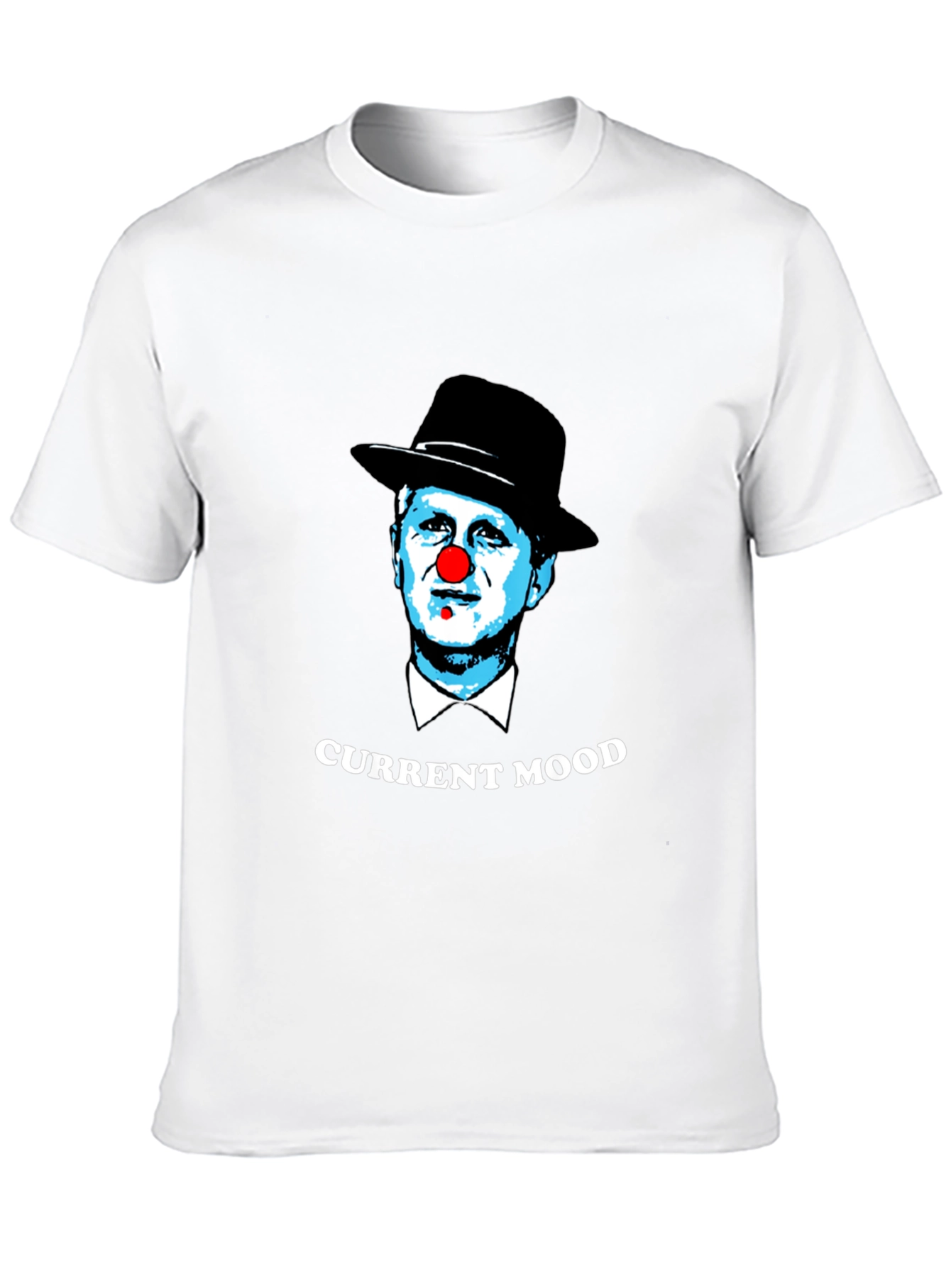 Black Current Mood Clown Graphic T-Shirt view 10
