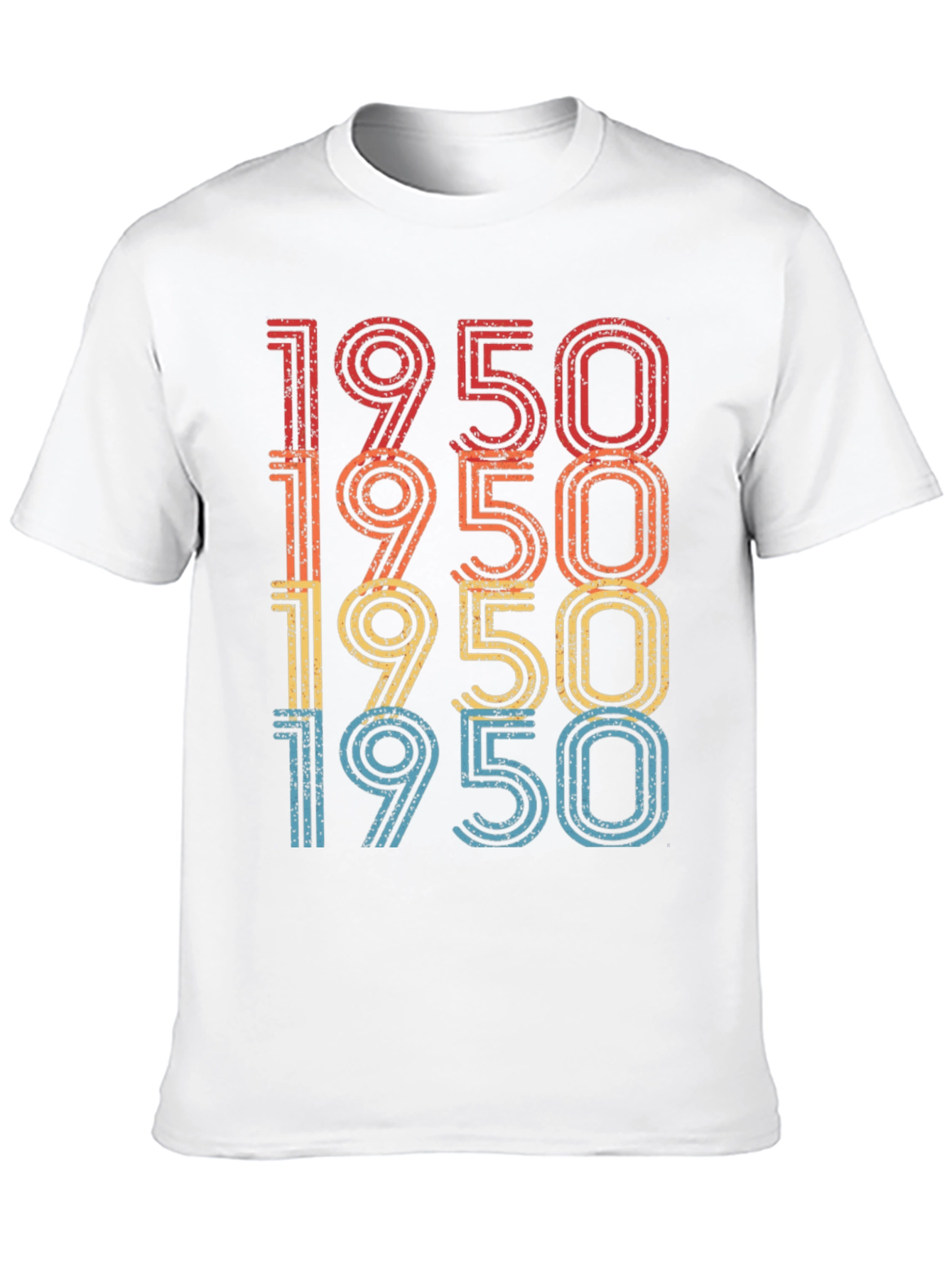 Black Vintage 1950 T-Shirt - Retro Style view 10