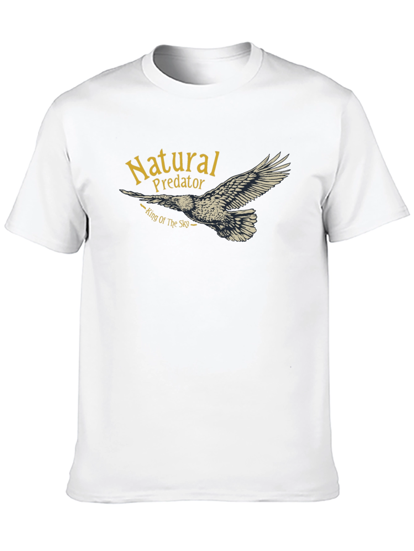Black Natural Predator Eagle T-Shirt view 10