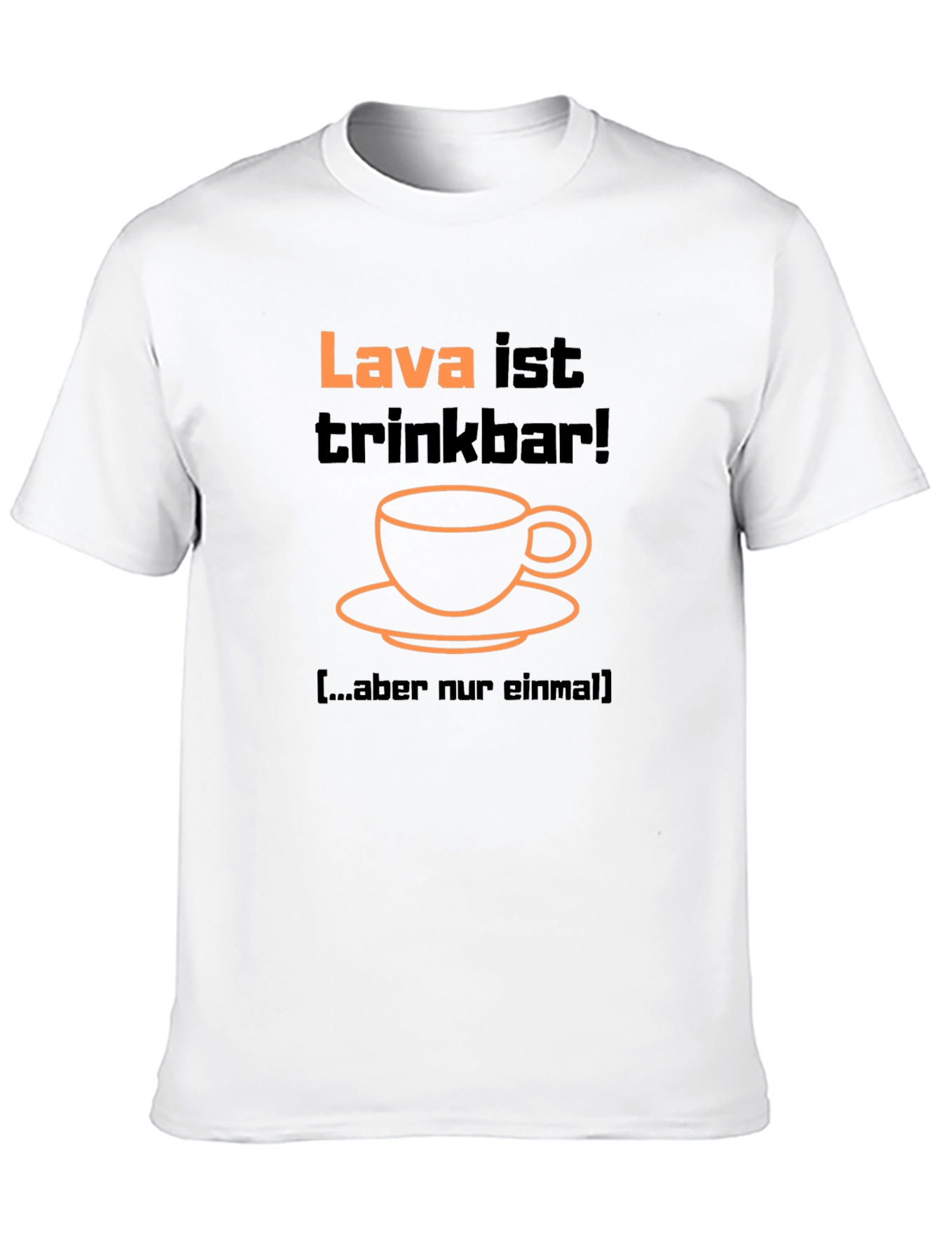 Black Lava is Trinkbar T-Shirt - German Humor Tee view 10
