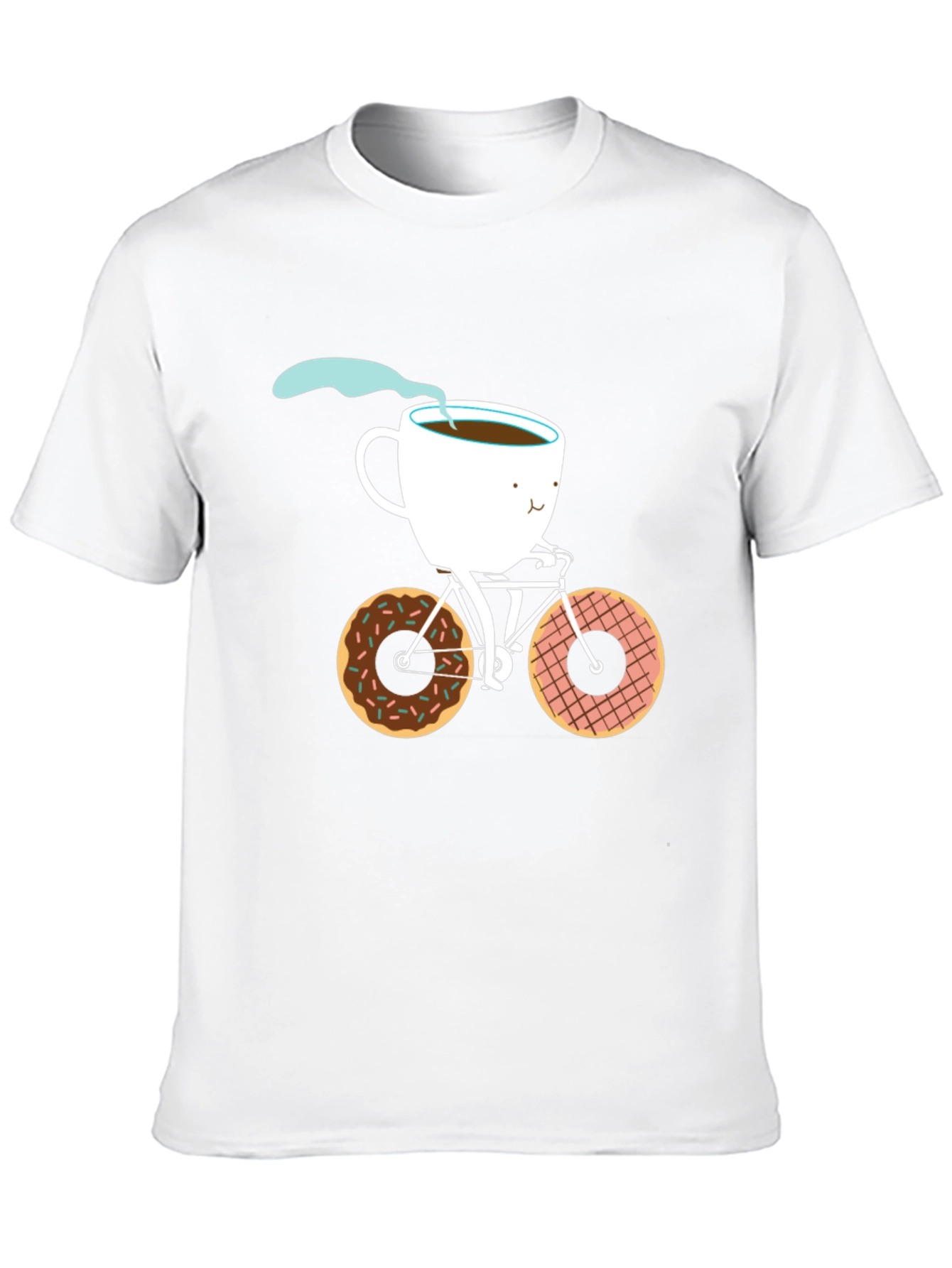 Black Coffee & Donuts Cycle T-Shirt view 10
