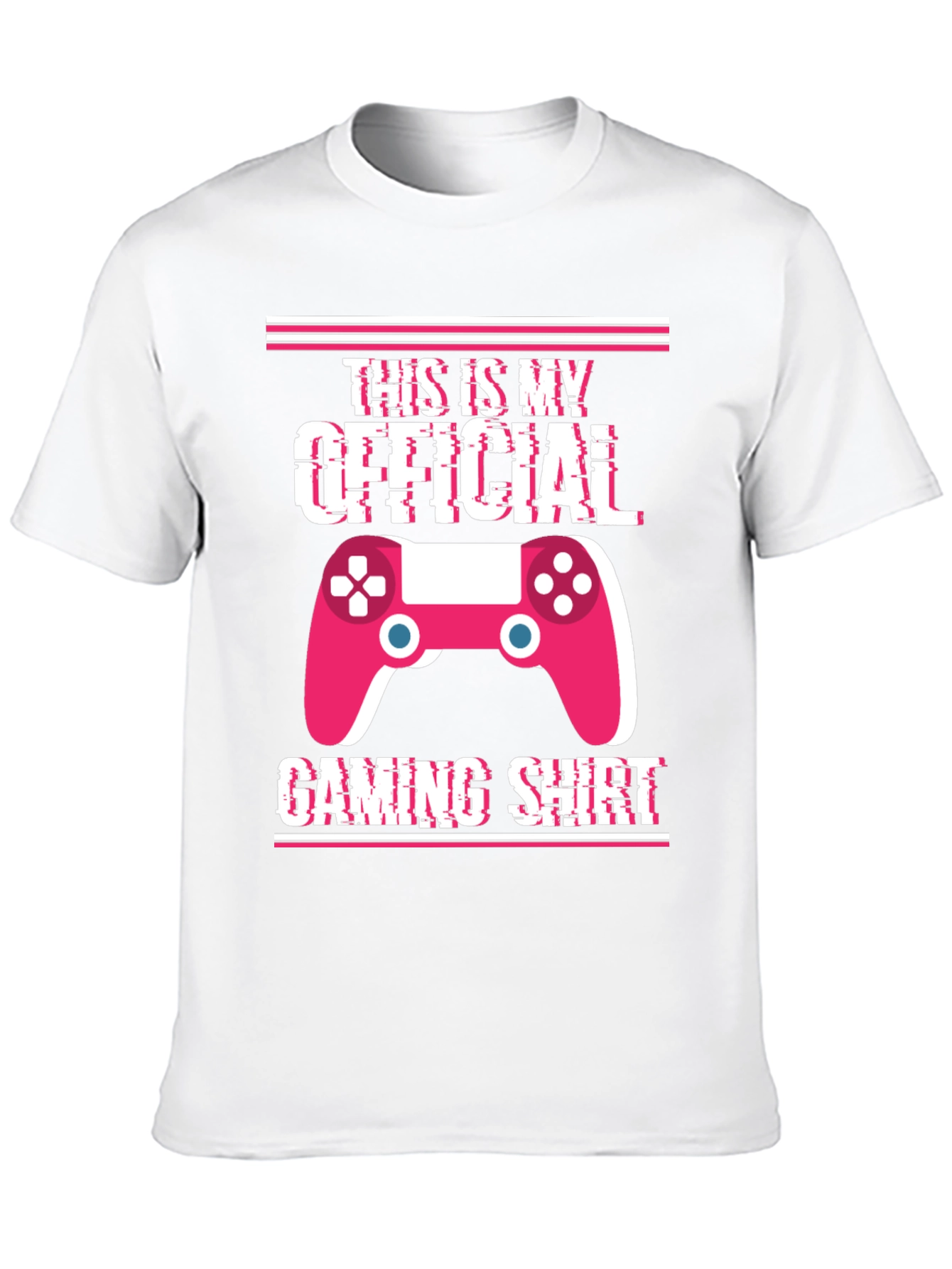 Black Official Gaming Shirt - Gamer T-Shirt view 10