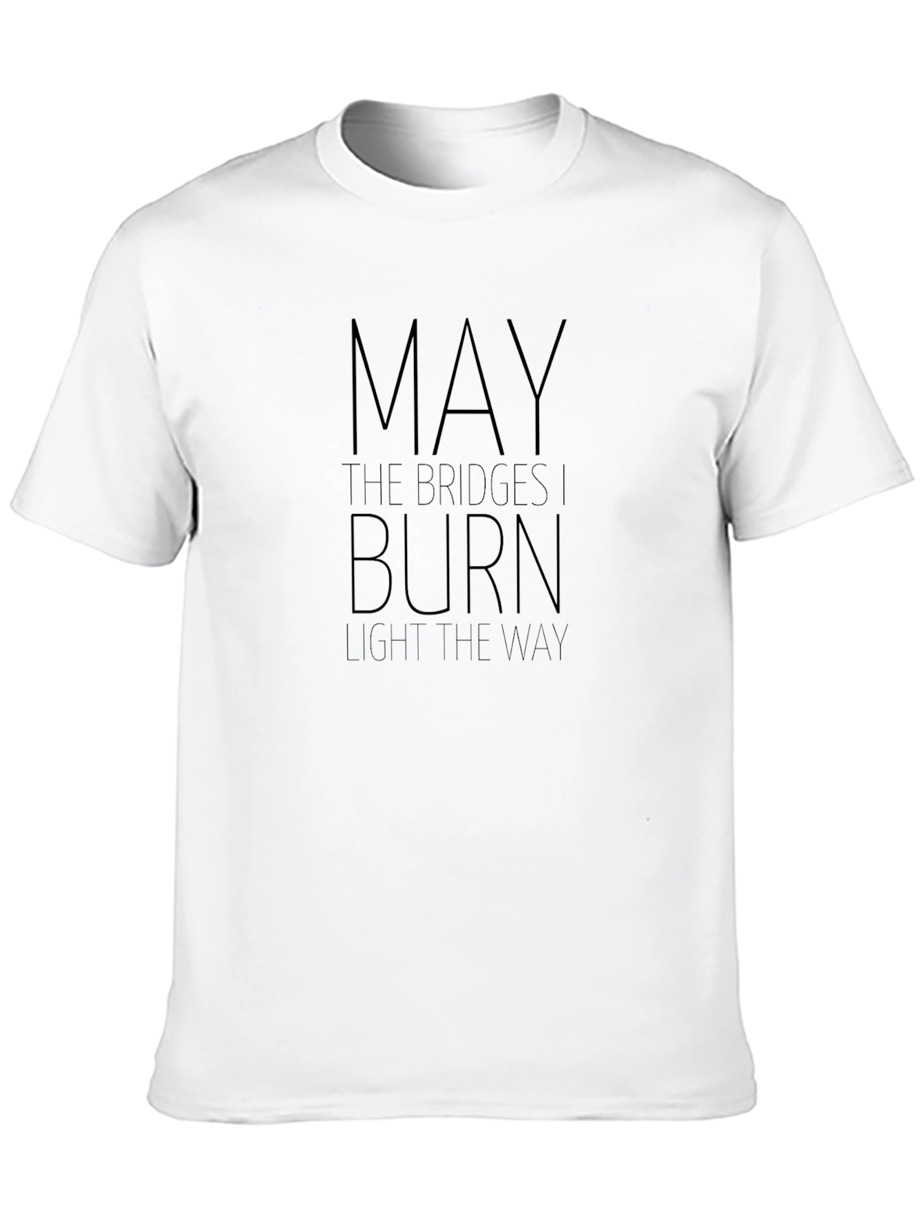 Black May The Bridges I Burn T-Shirt view 10