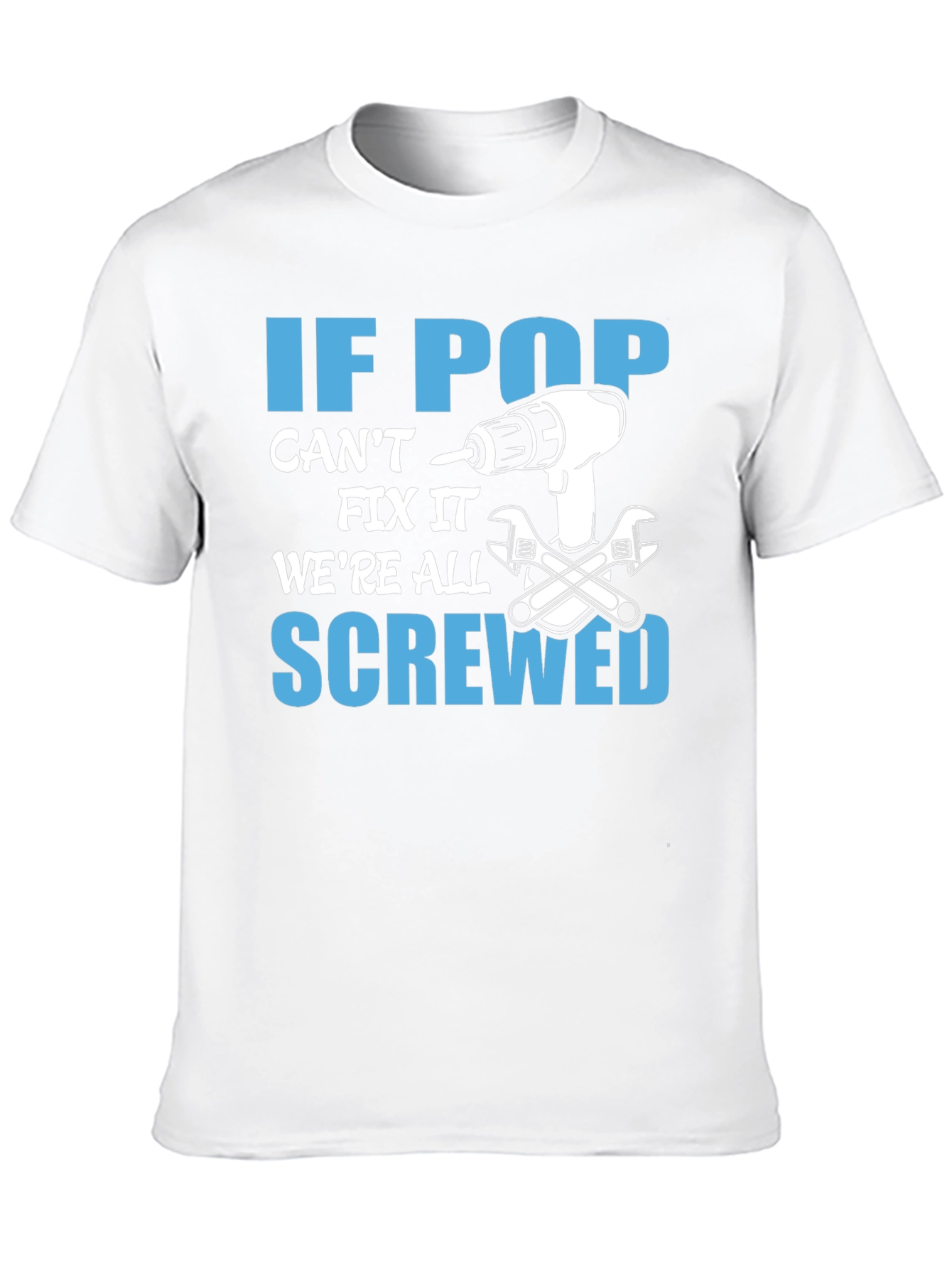 Black If Pop Can't Fix It T-Shirt view 10