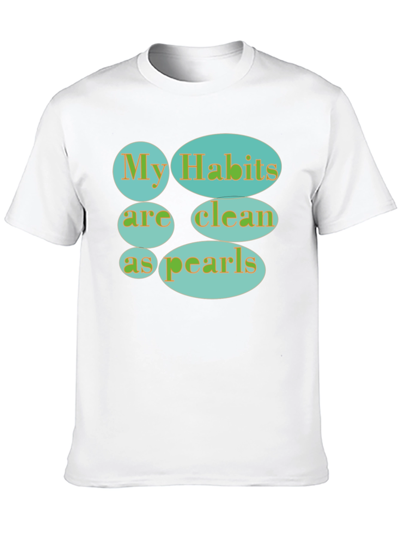 Black Habits Clean as Pearls Graphic Tee - Black view 10