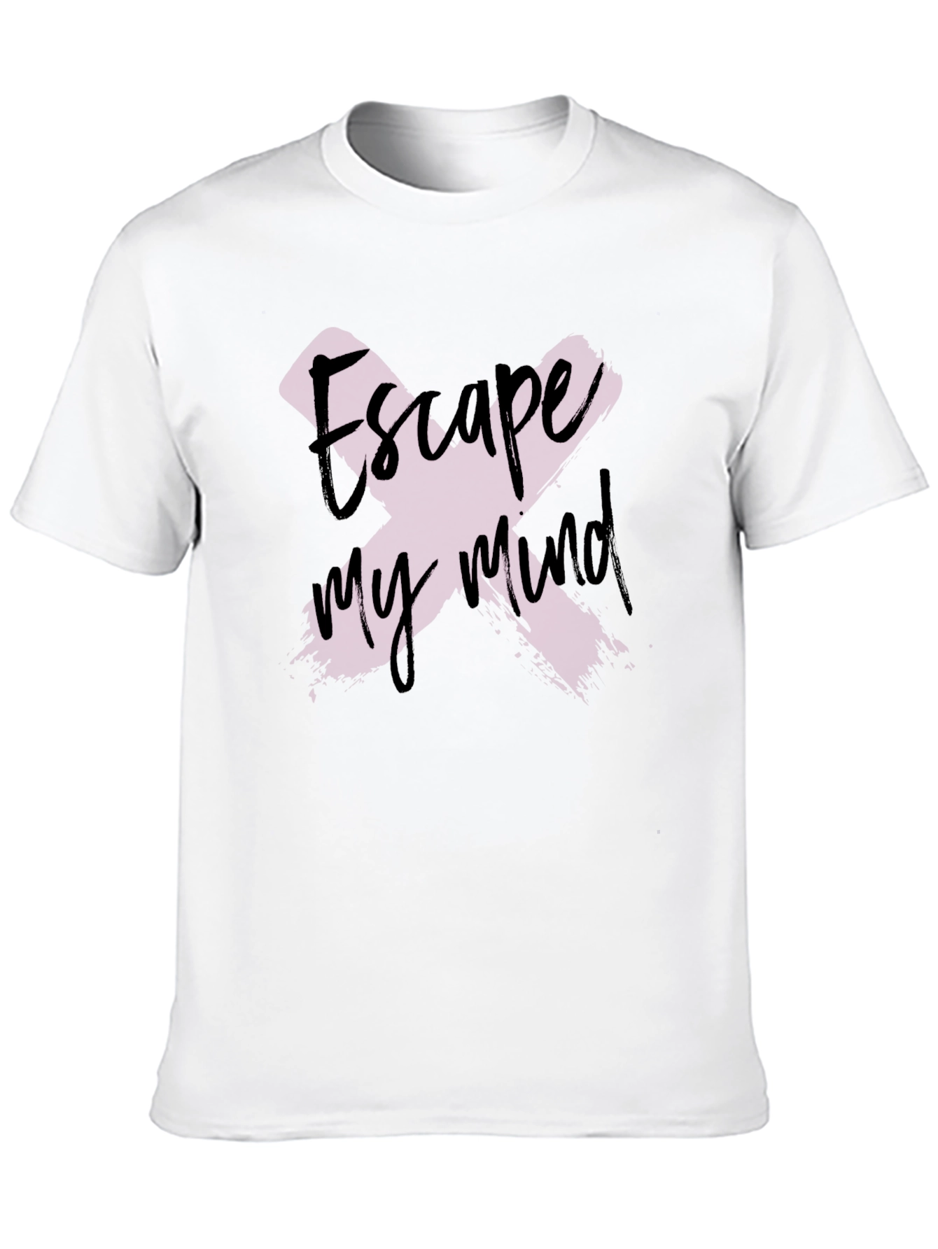 Black Escape My Mind Graphic Print Tee view 10
