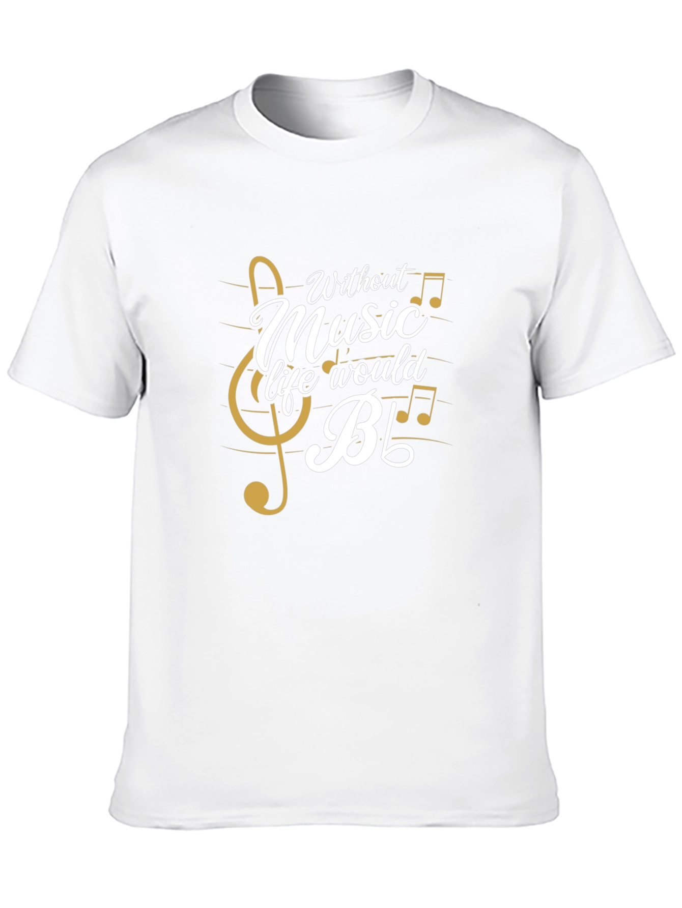 Black Music Lover Graphic Tee - Life Without Music view 10