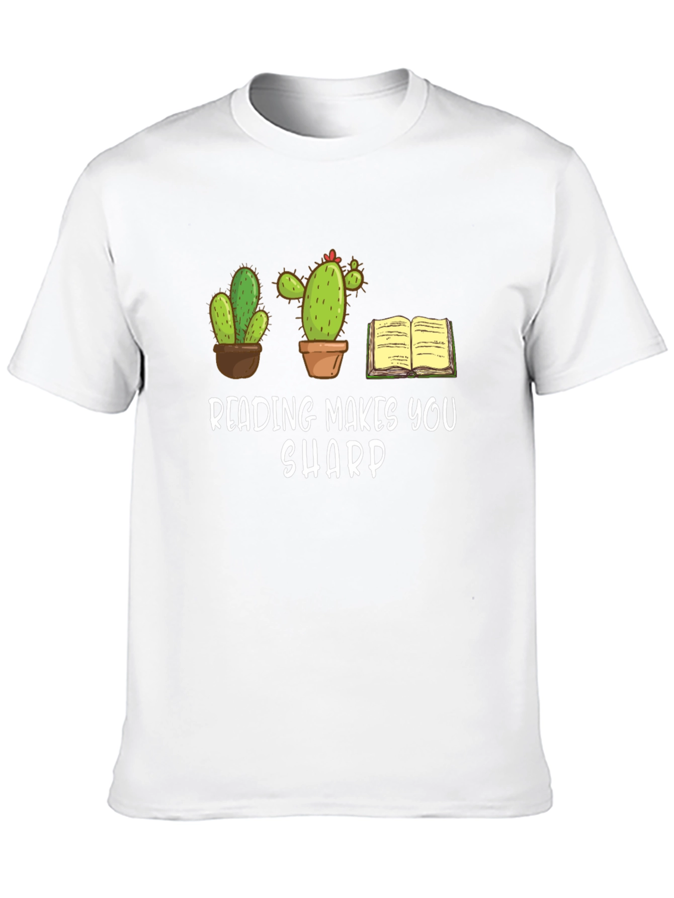 Black Reading Makes You Sharp Graphic Tee view 10