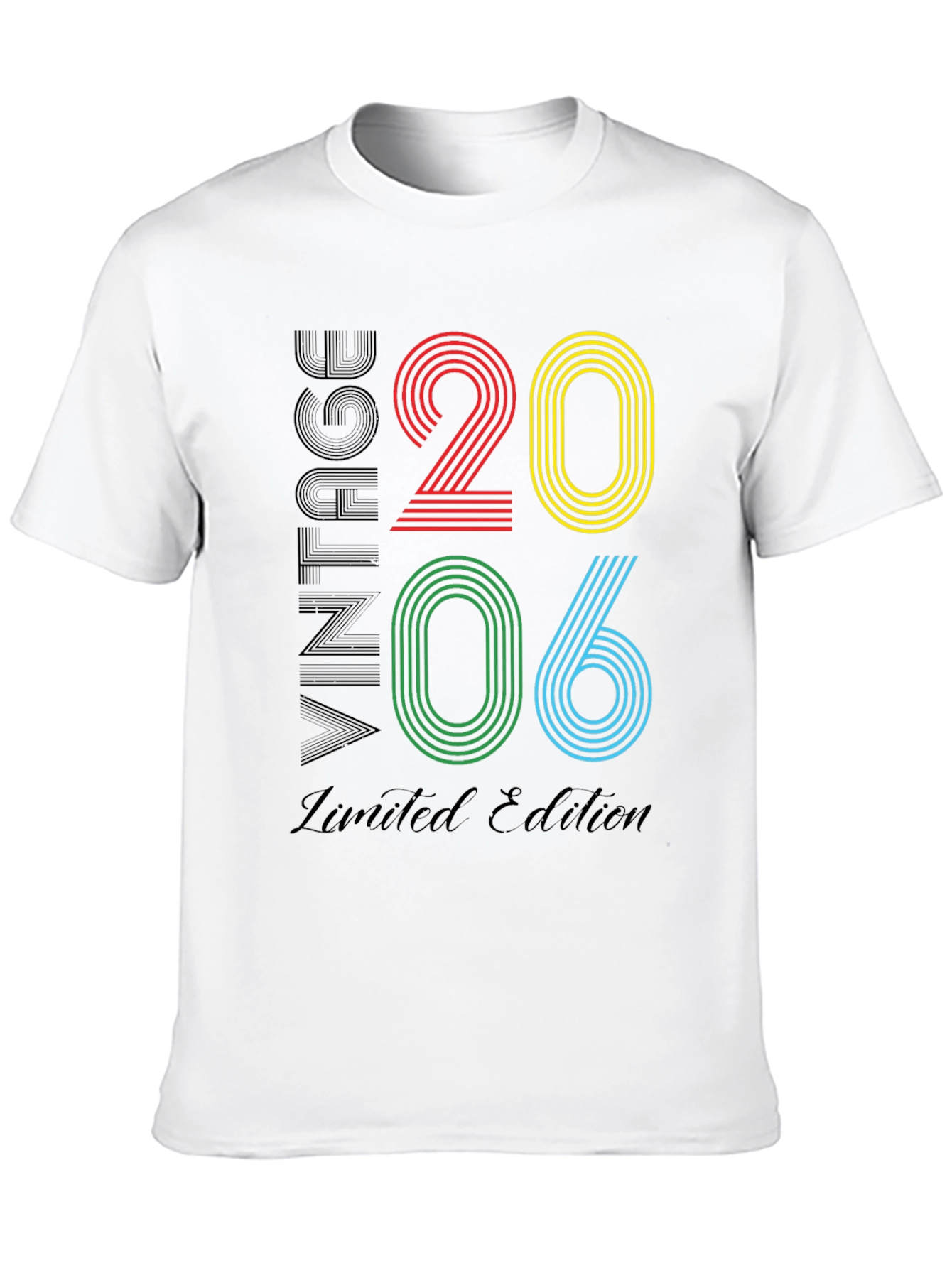 Black Vintage 2006 Limited Edition Graphic T-Shirt view 10