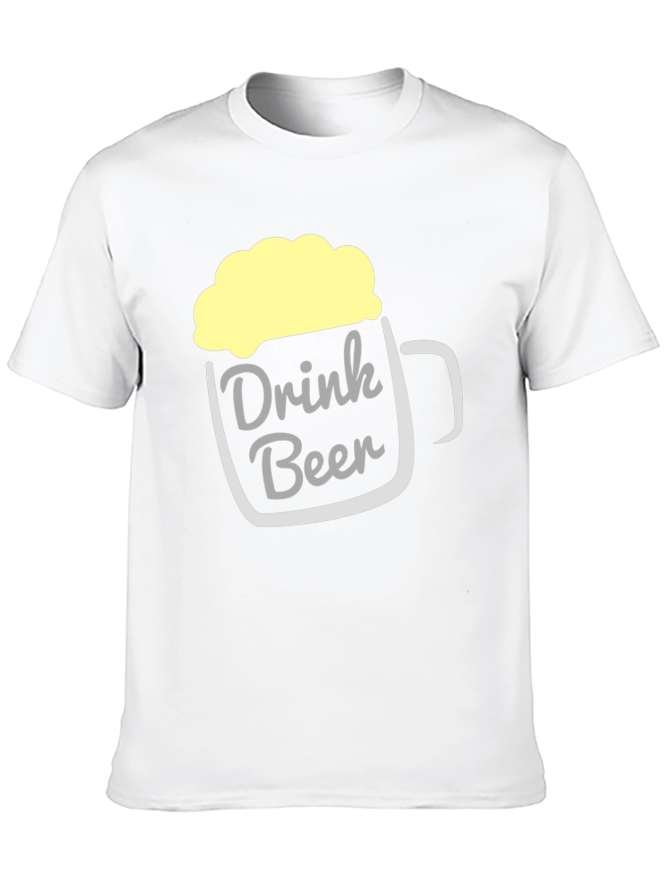 Black Drink Beer T-Shirt - Funny Beer Mug Design view 10
